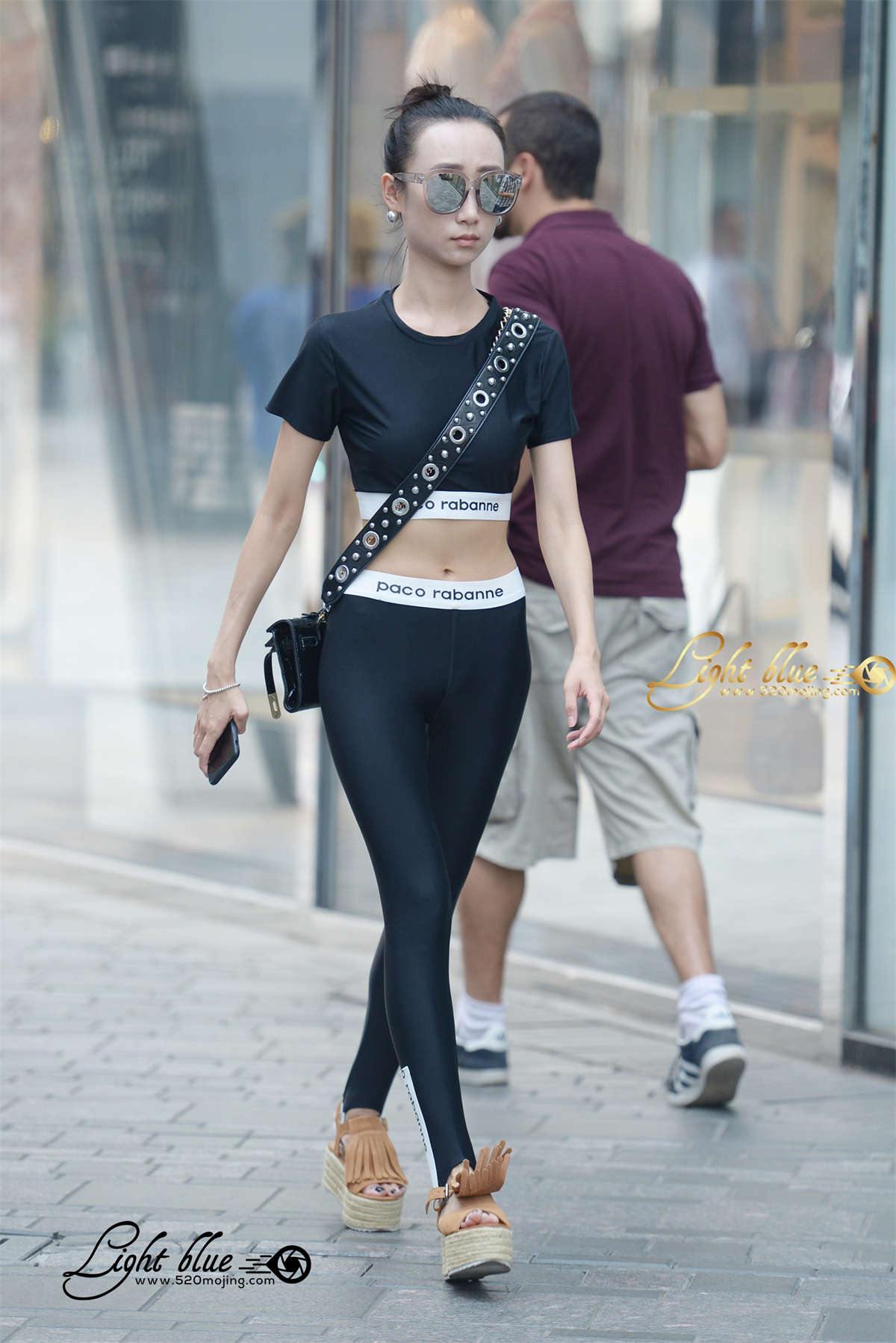 健身才能有好身材-日更街拍