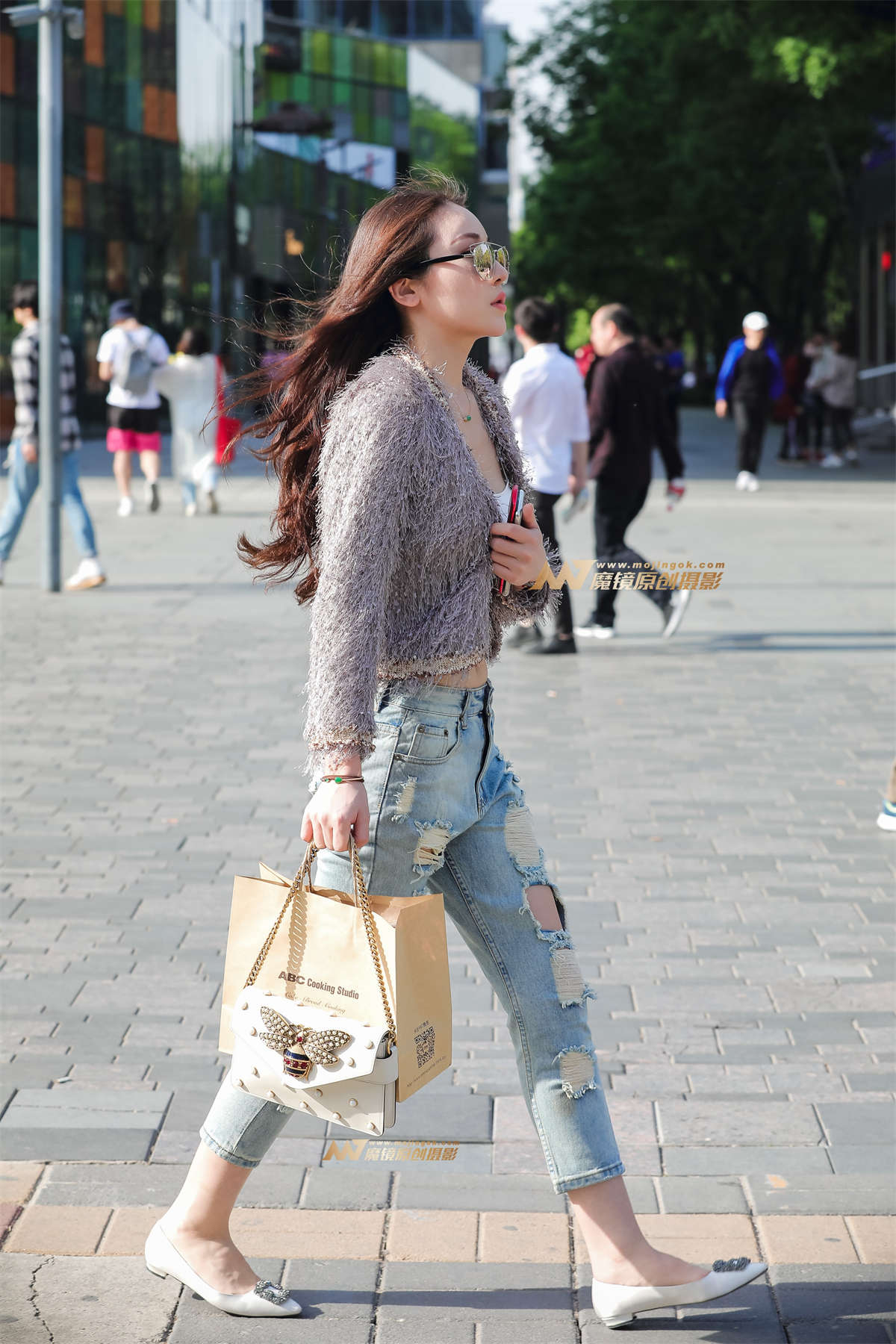 图片[2]-时尚靓丽高冷美眉-日更街拍