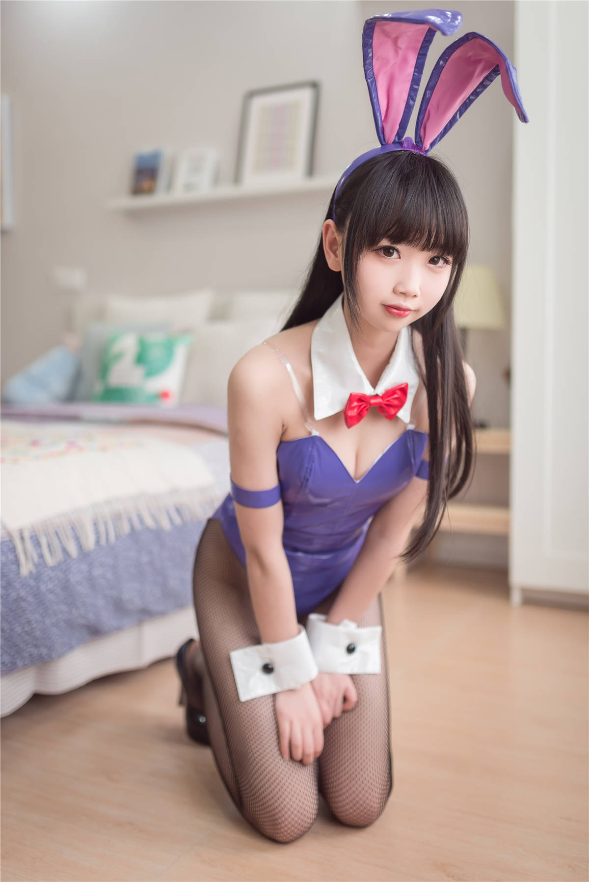知名Coser-雪琪SAMA No.18 兔女郎-日更街拍