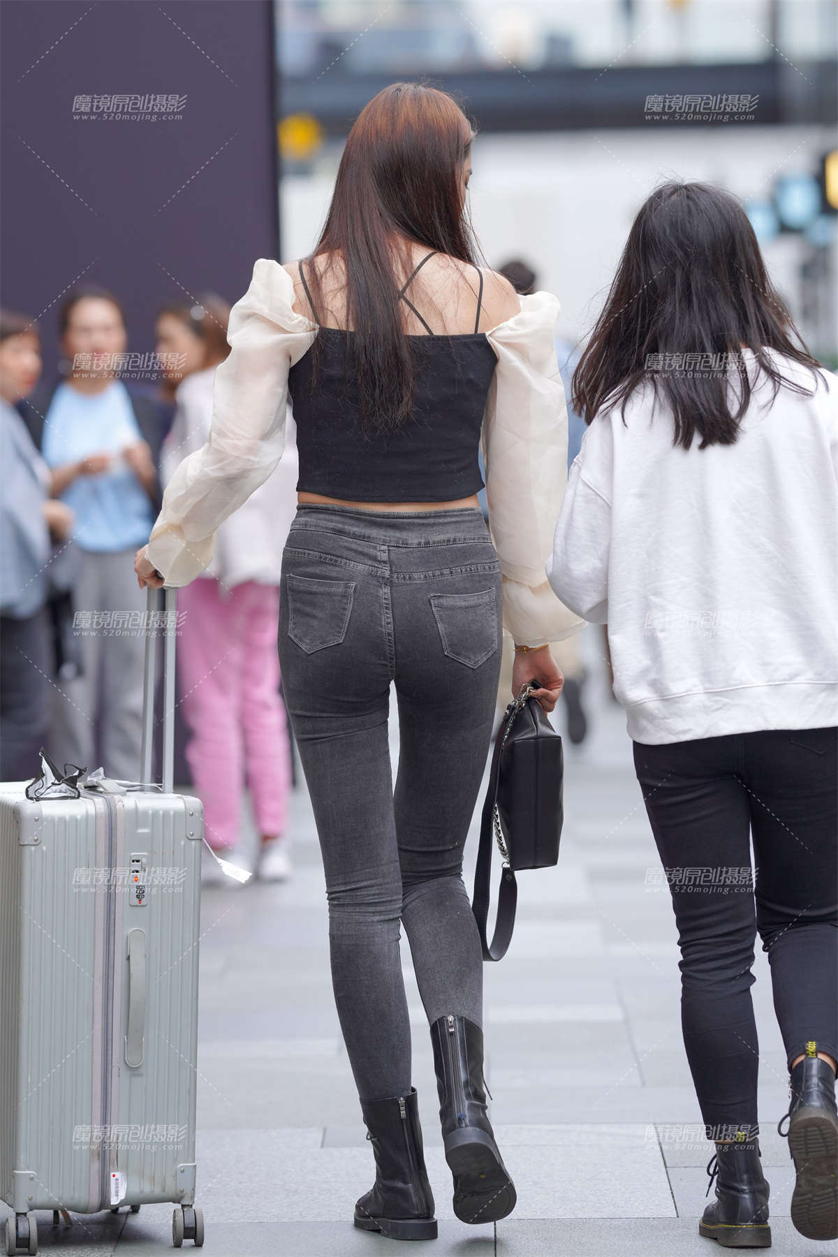 图片[2]-长腿牛仔-日更街拍