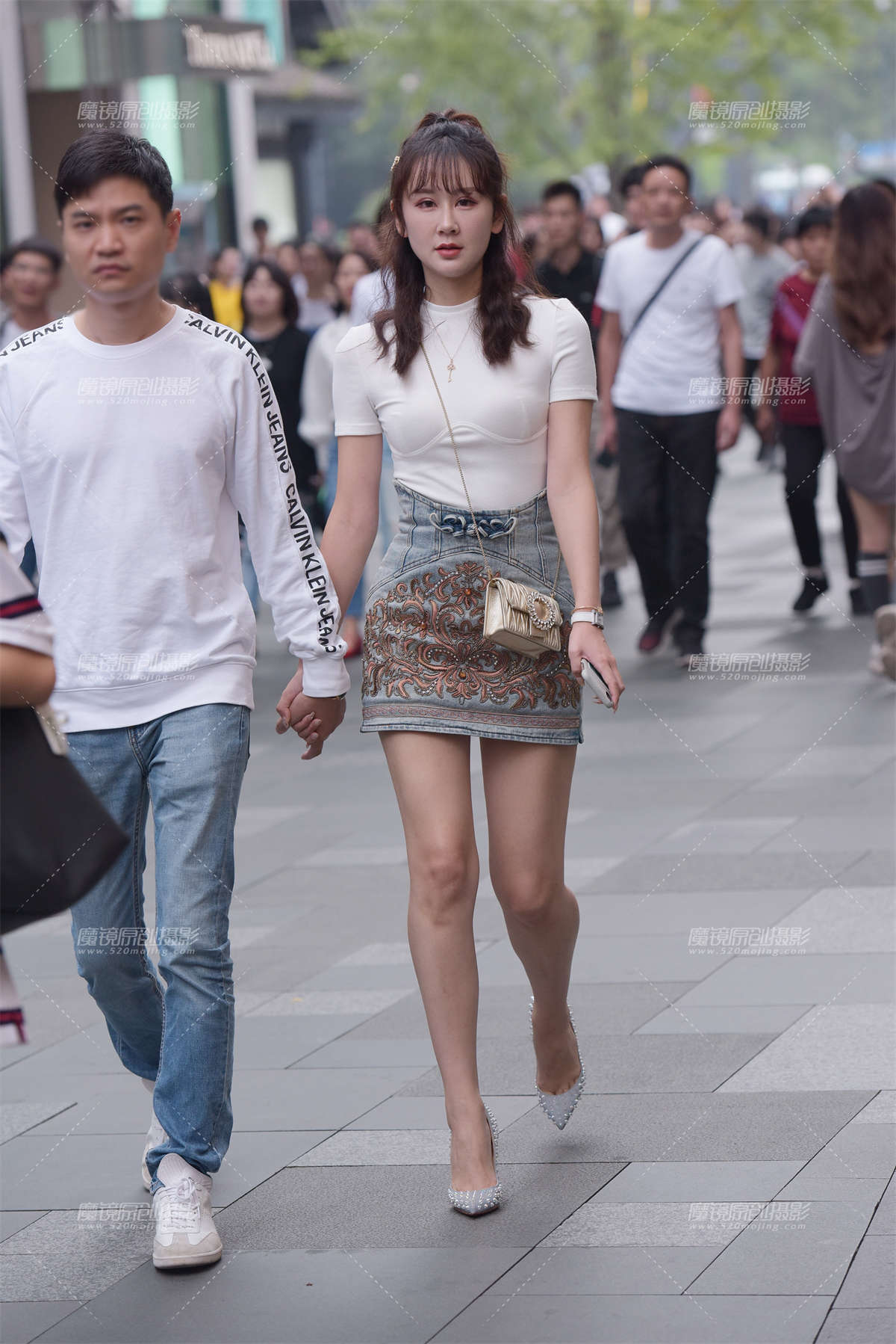 【慕容笙赛贴】高跟长腿美女-日更街拍