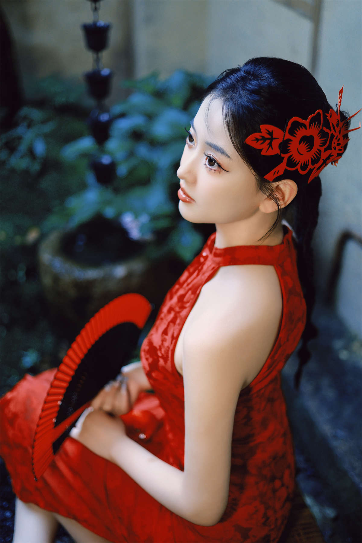 YITUYU艺图语 2024.08.28 剪纸新中式旗袍 团几插图1