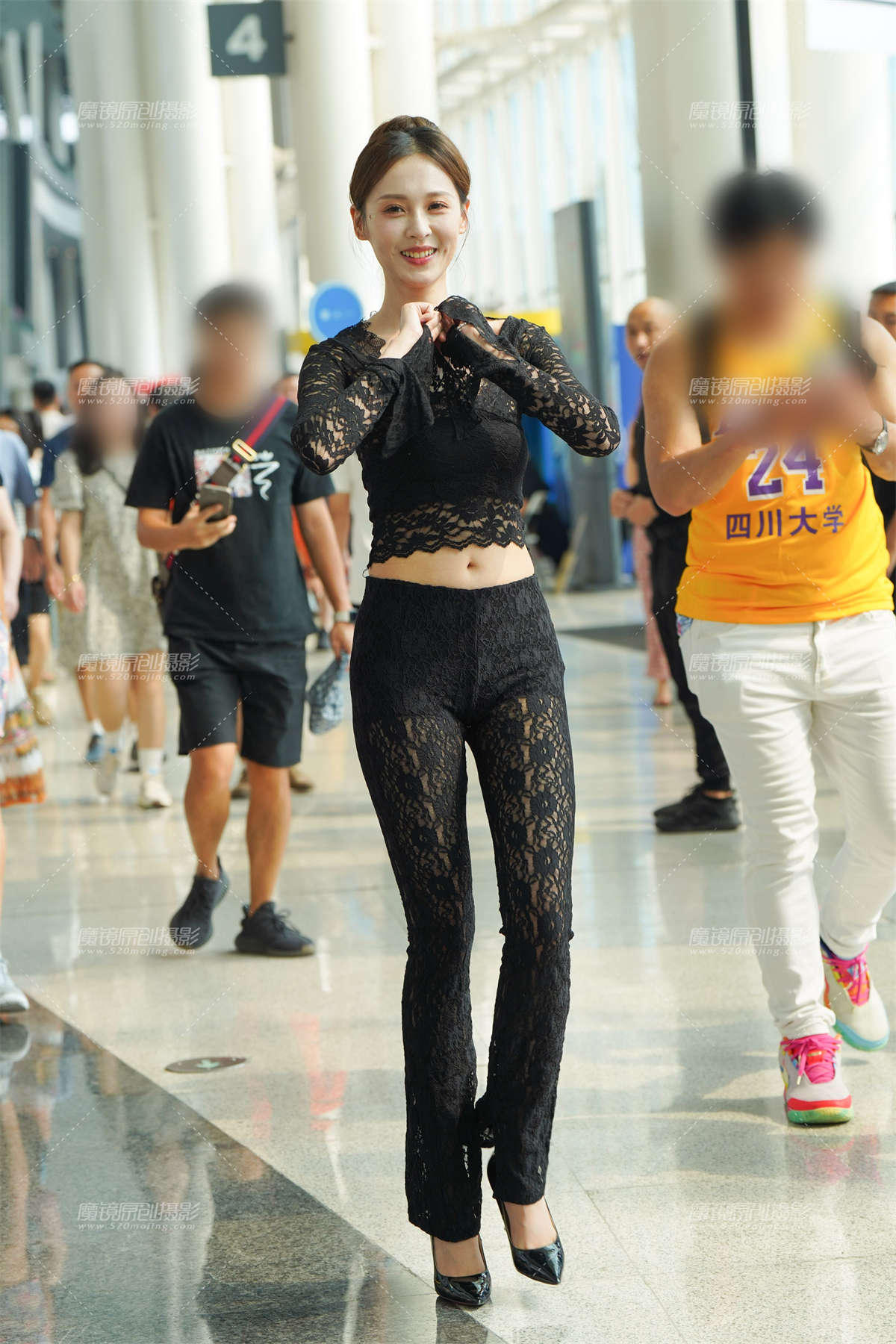 蕾丝的美-日更街拍