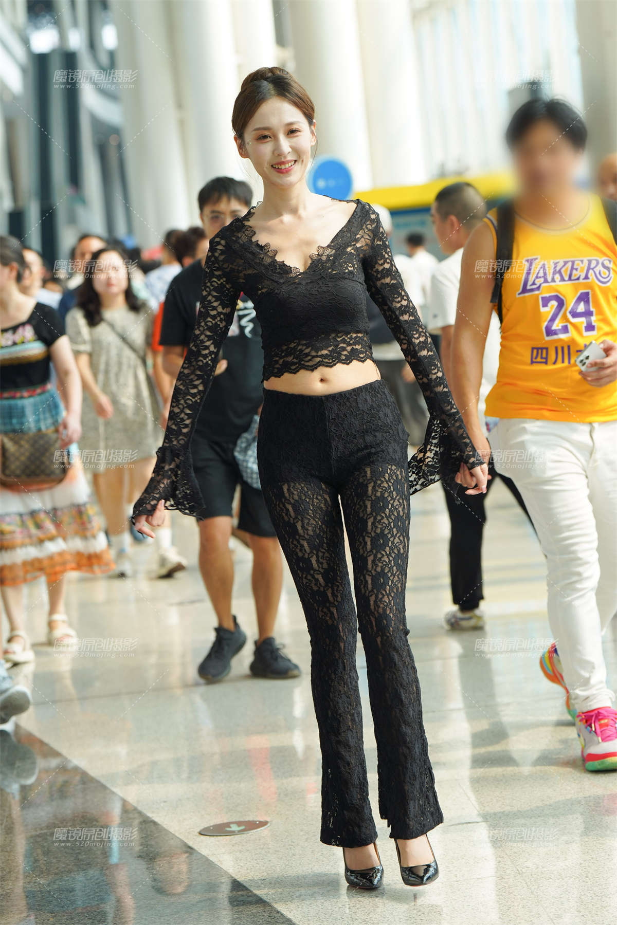 图片[2]-蕾丝的美-日更街拍