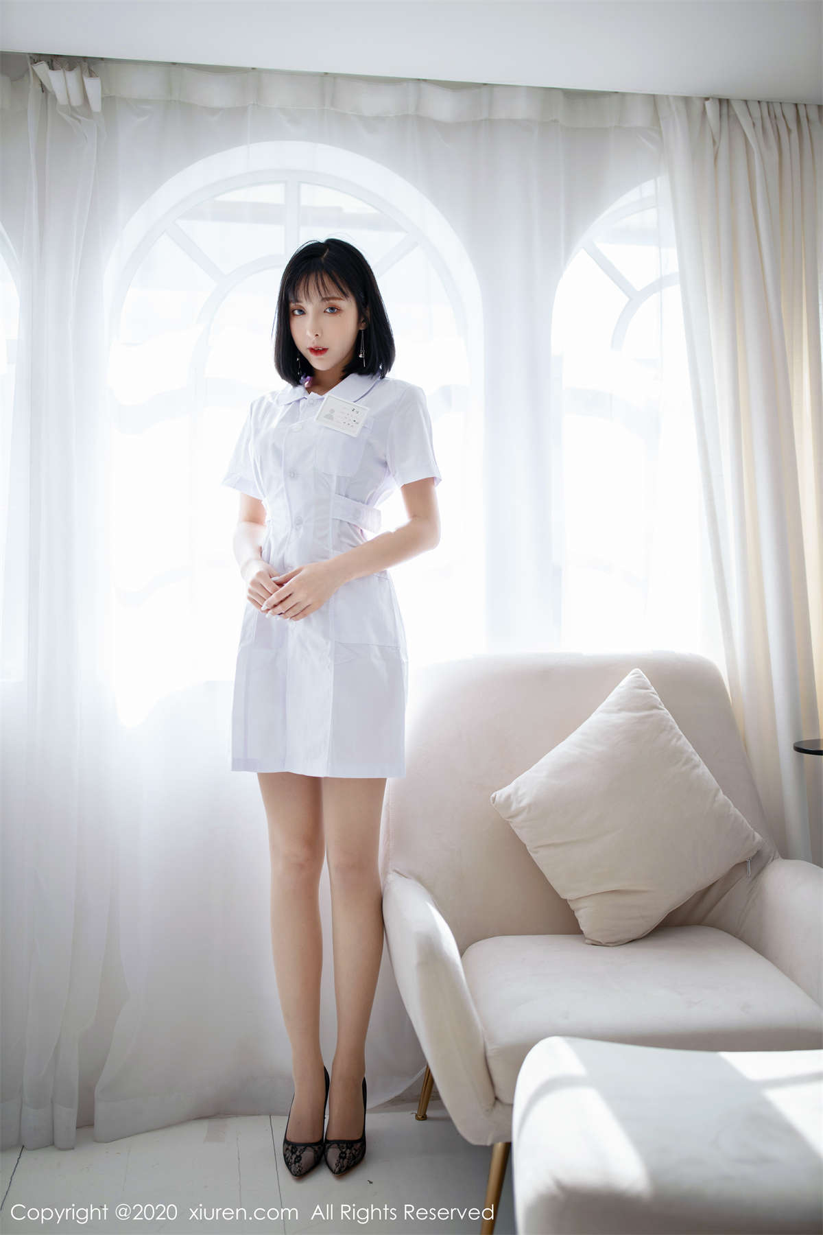 图片[2]-Xiuren秀人网 2020.01.18 NO.1947 陈小喵-日更街拍