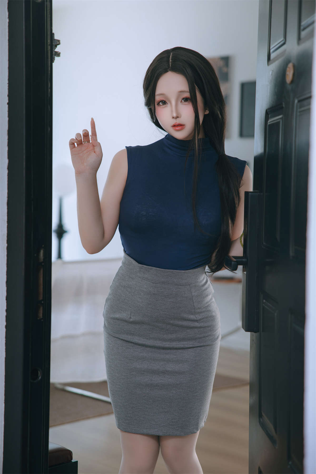 椎名莜 No.208 嫂子-日更街拍