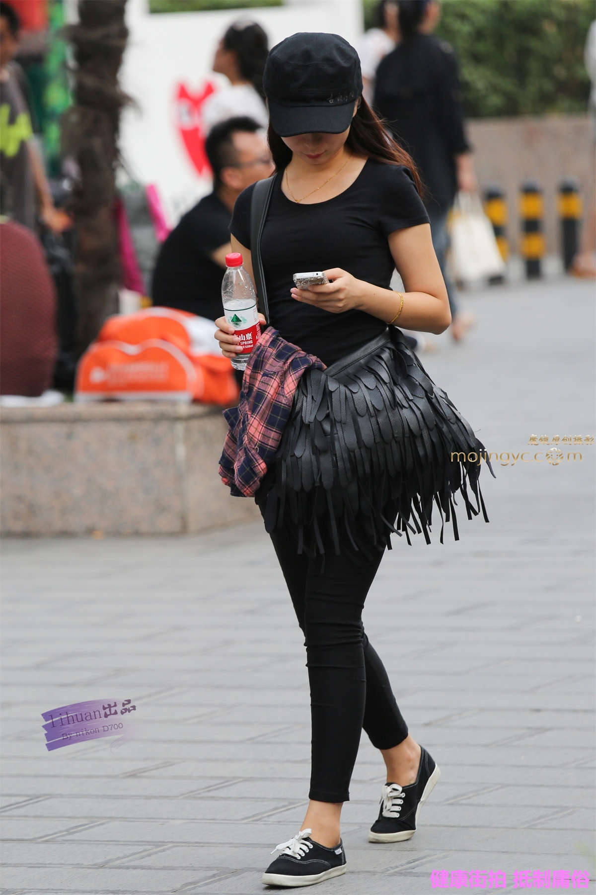 图片[2]-李欢原创-时尚少女，黑裤（17）-日更街拍