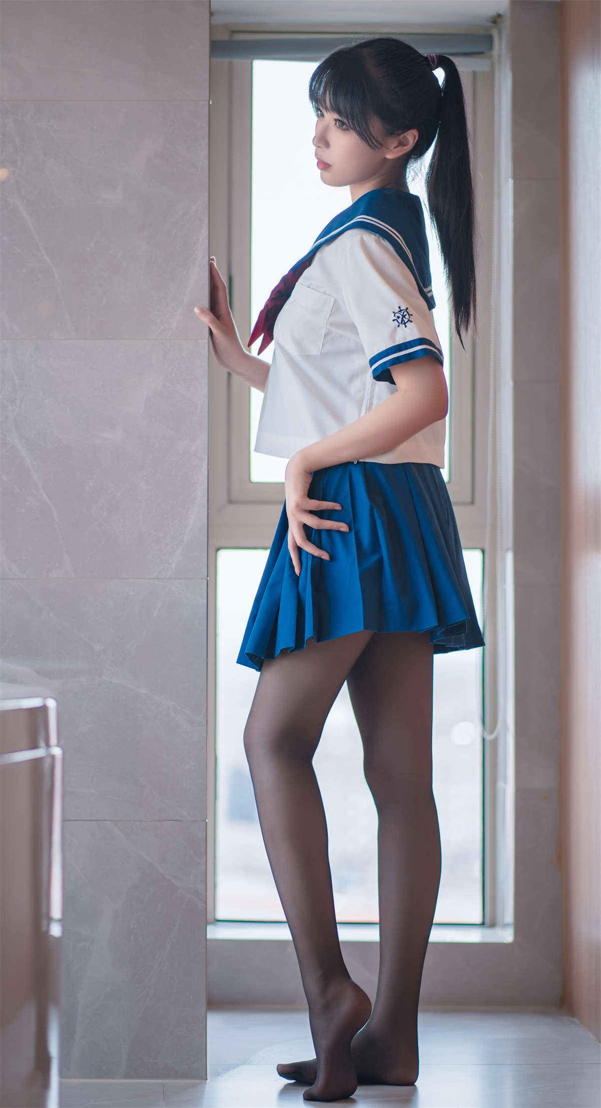 图片[2]-轩萧学姐NO.025 竞泳2-日更街拍