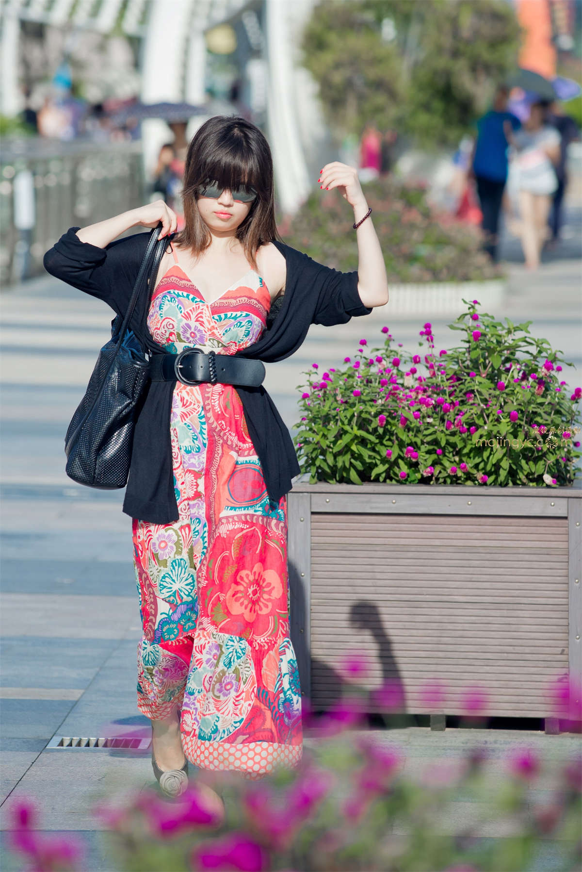 图片[2]-吊带连衣长裙-日更街拍