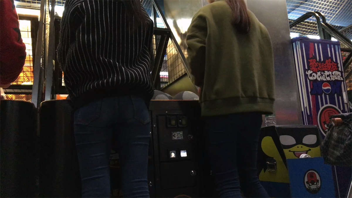 图片[2]-电玩城的蓝牛姐妹花-日更街拍