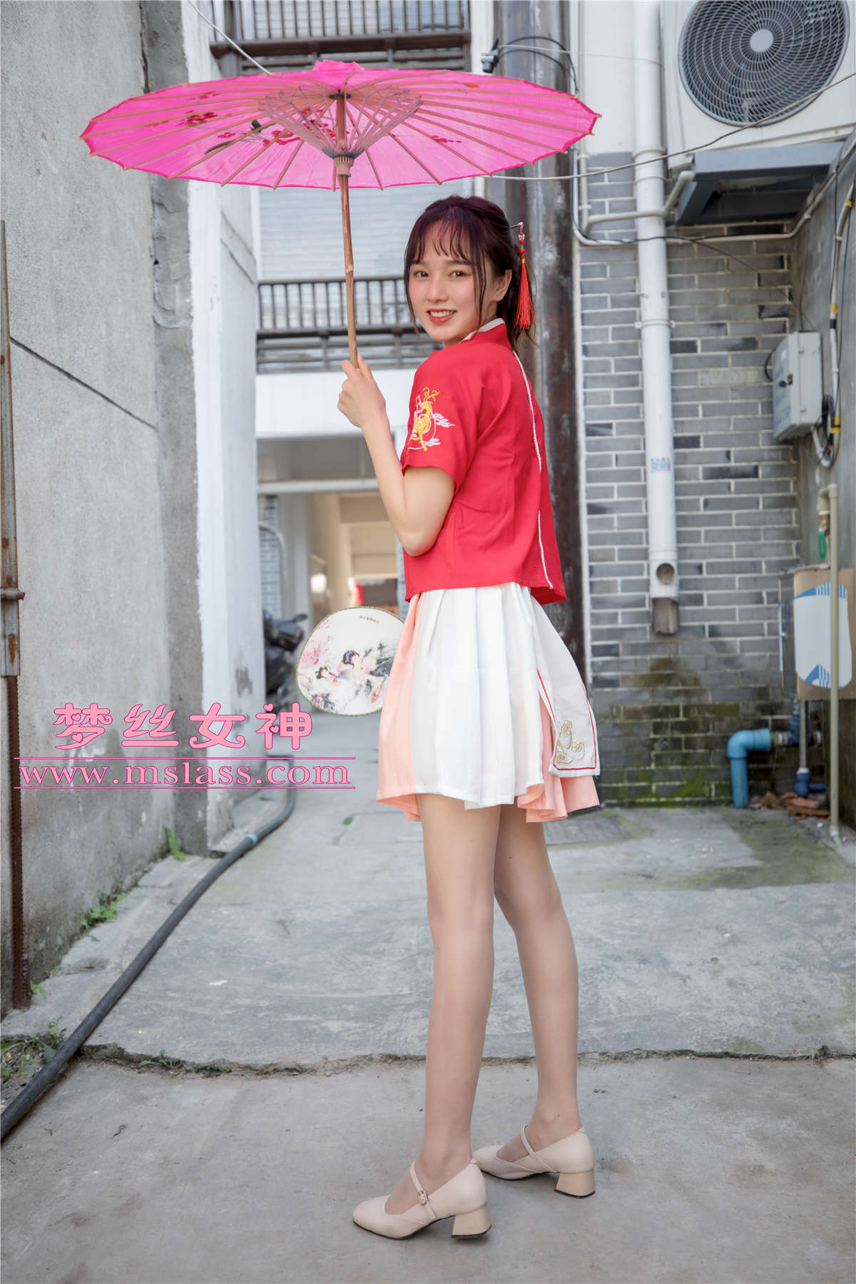 图片[2]-2019.09.22 玥玥 长城古风少女-日更街拍