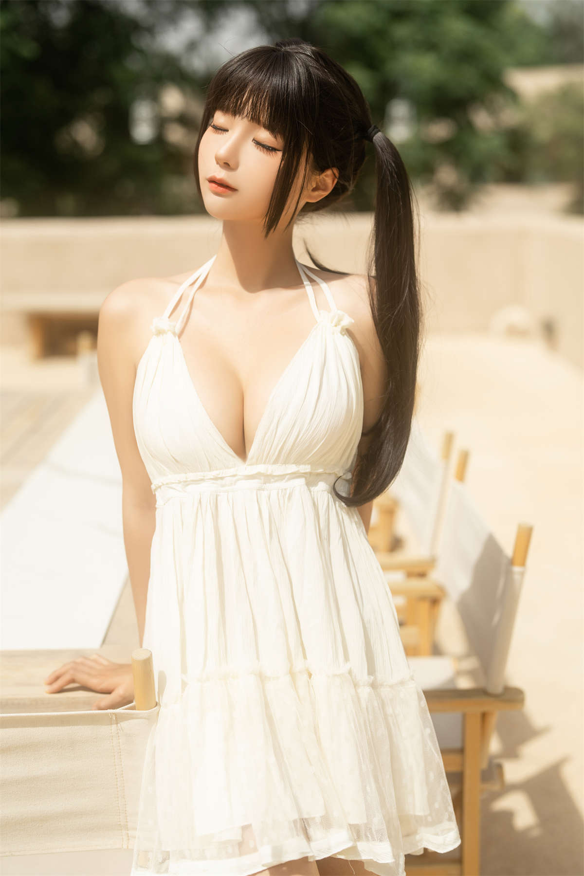 图片[2]-知名动漫博主-蠢沫沫 沙漠村庄-日更街拍