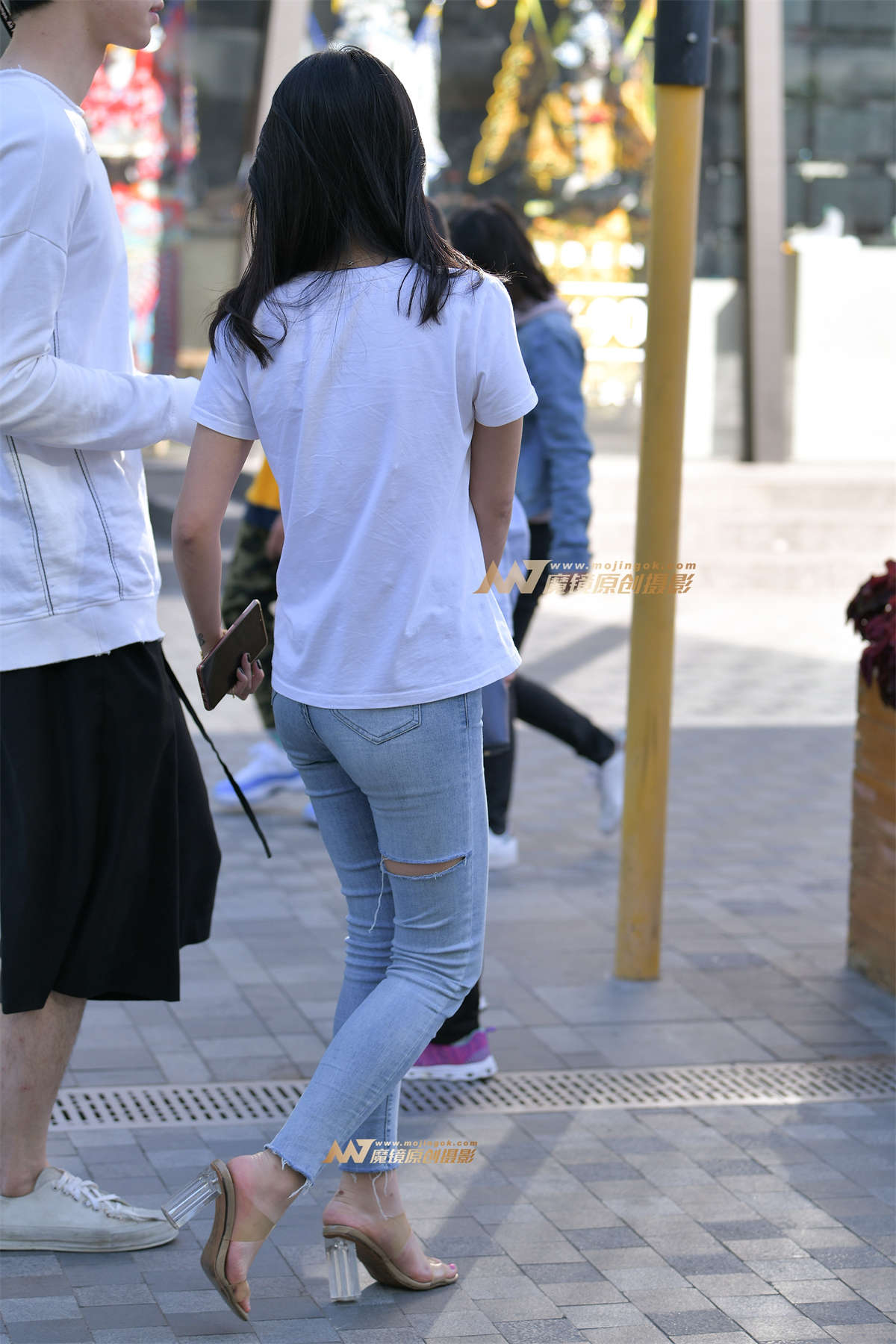 图片[2]-【红石赛帖】性感牛仔裤美女-日更街拍