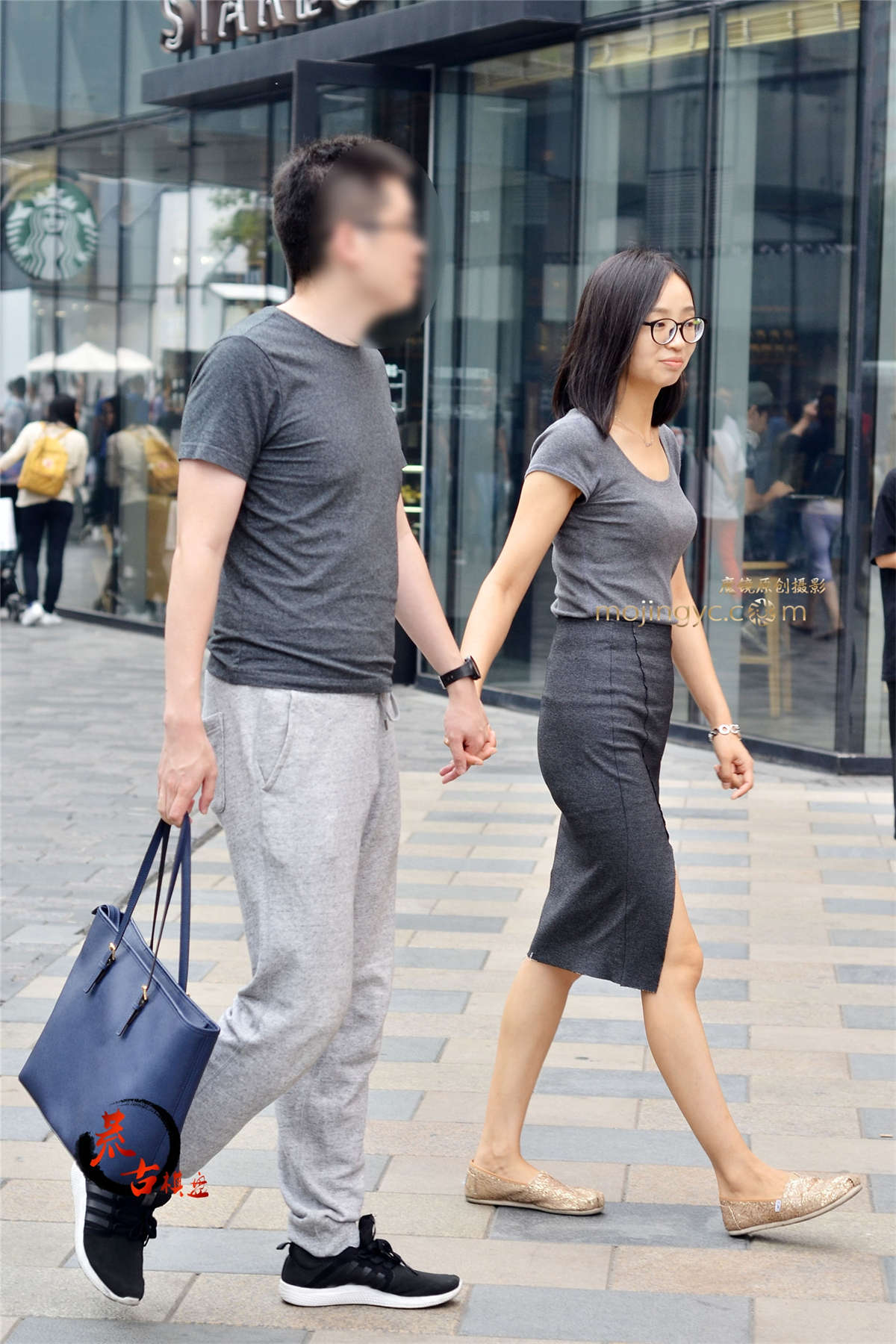 图片[2]-10-09 一对情侣-日更街拍