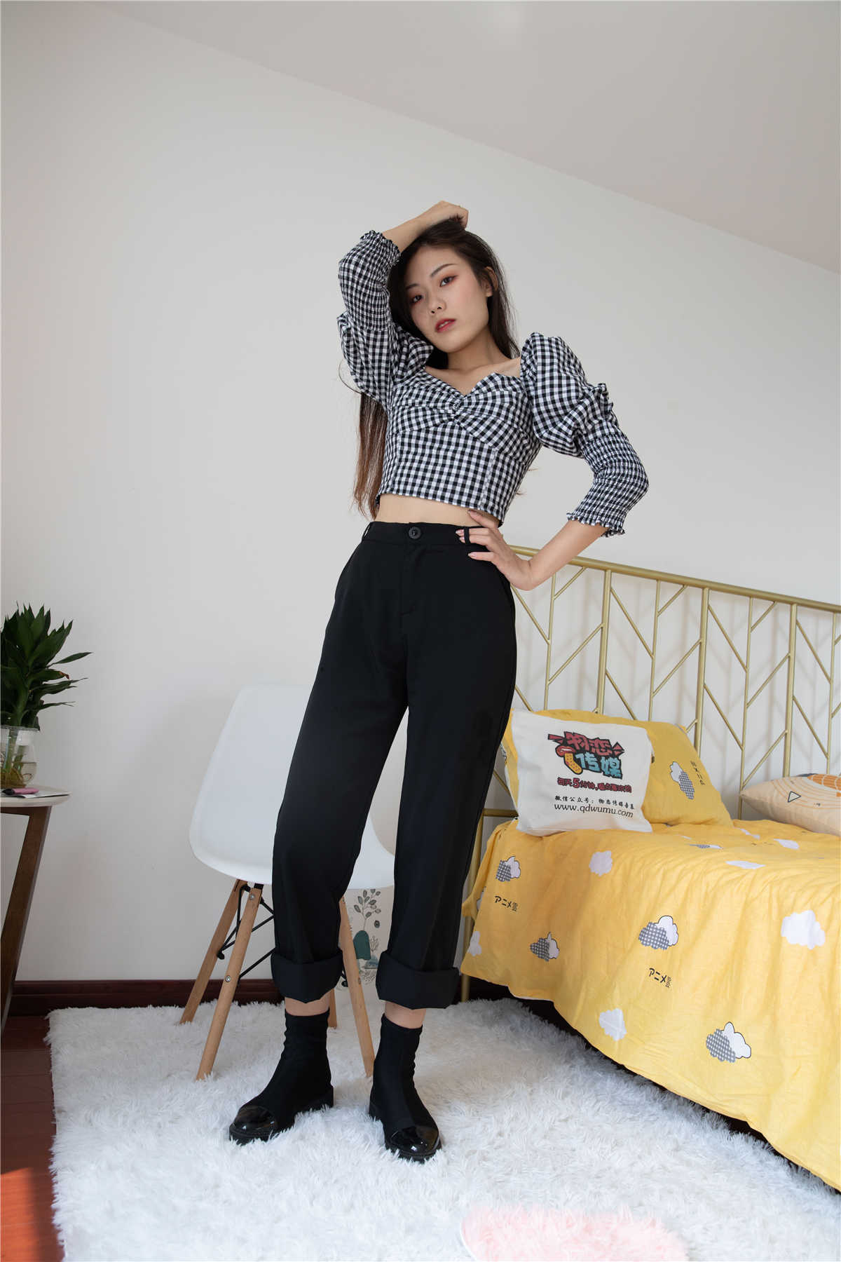 图片[2]-物恋传媒476期：vicky-快乐小魔女-日更街拍