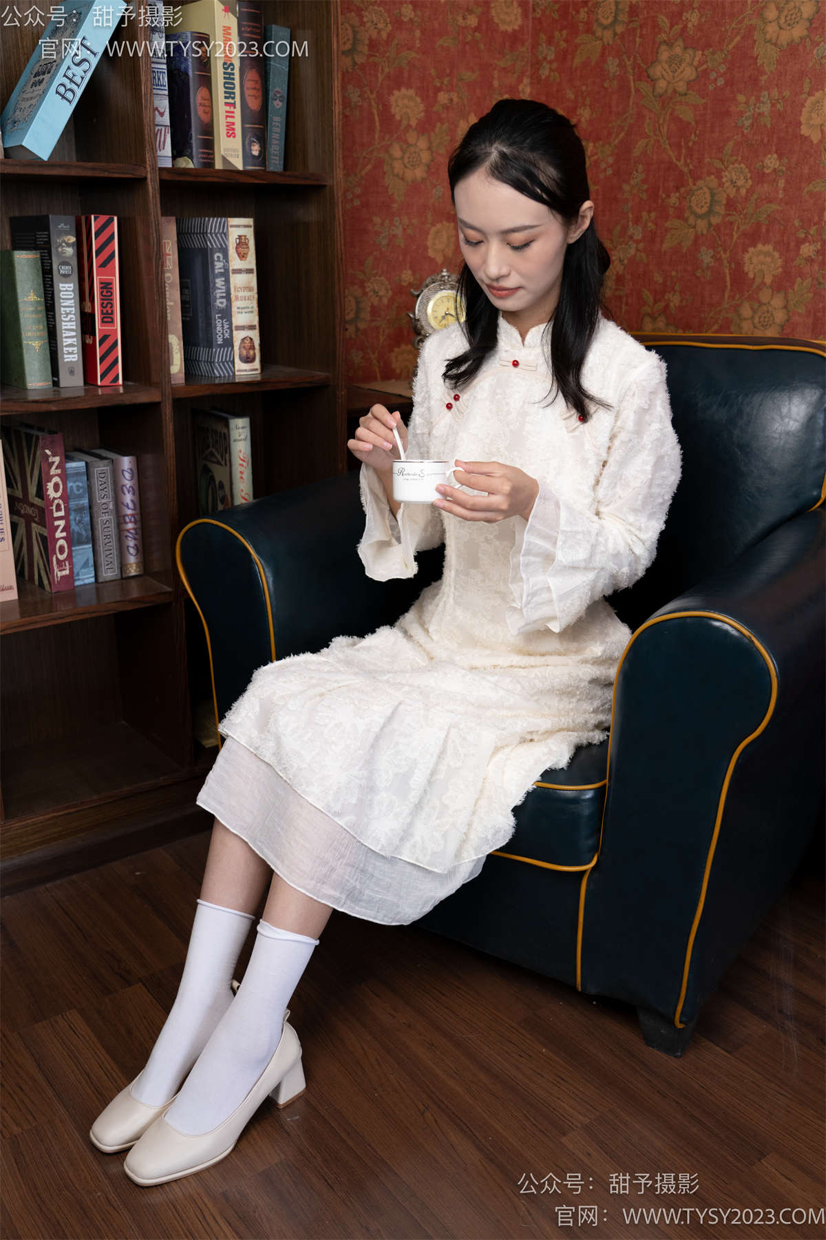 图片[2]-甜予摄影029期：肉肉-高跟鞋、白棉袜、裸足 完整版-日更街拍