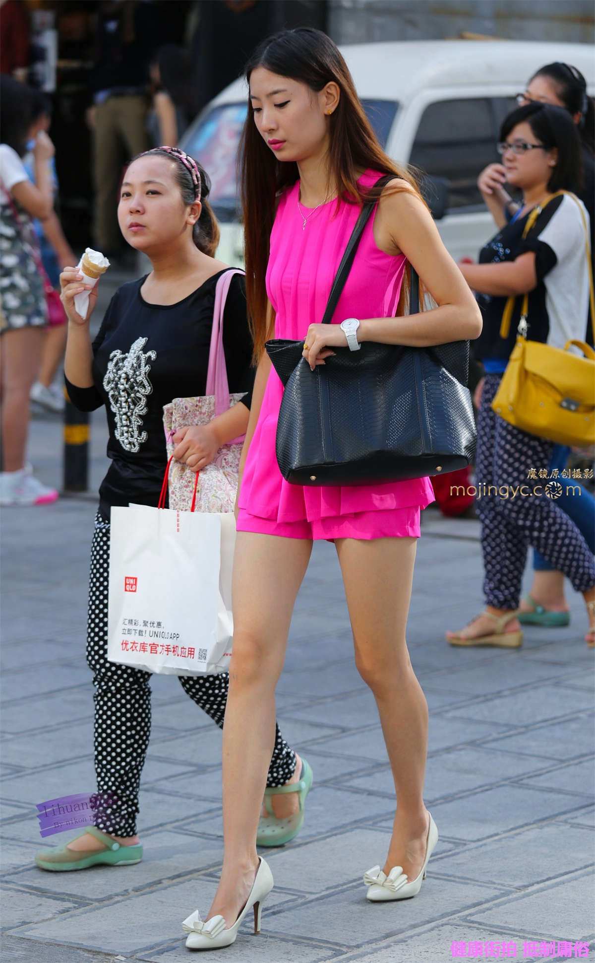 图片[2]-李欢原创-红裙，美女（14P）-日更街拍