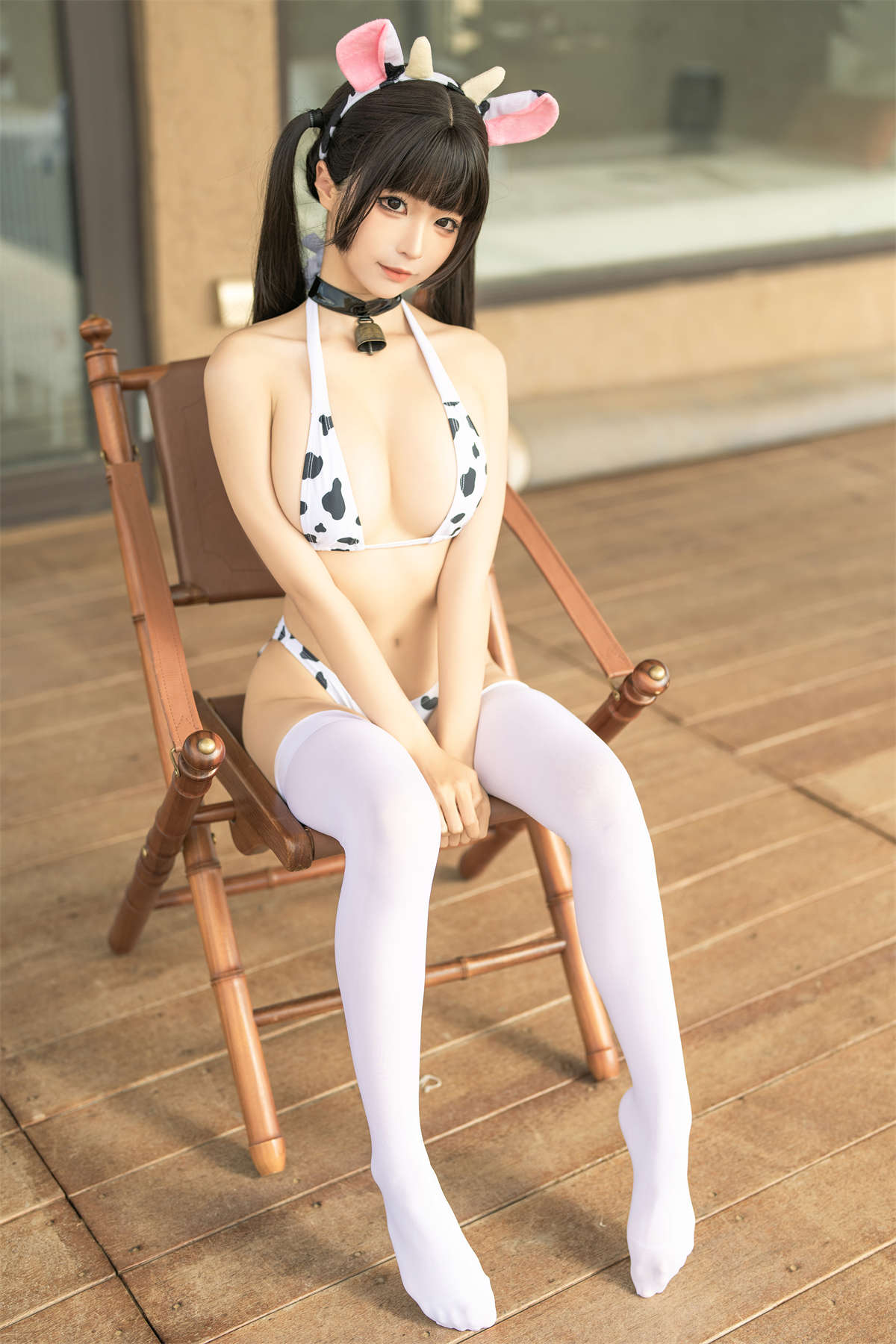 图片[2]-知名动漫博主-蠢沫沫 沙漠牛牛女仆-日更街拍