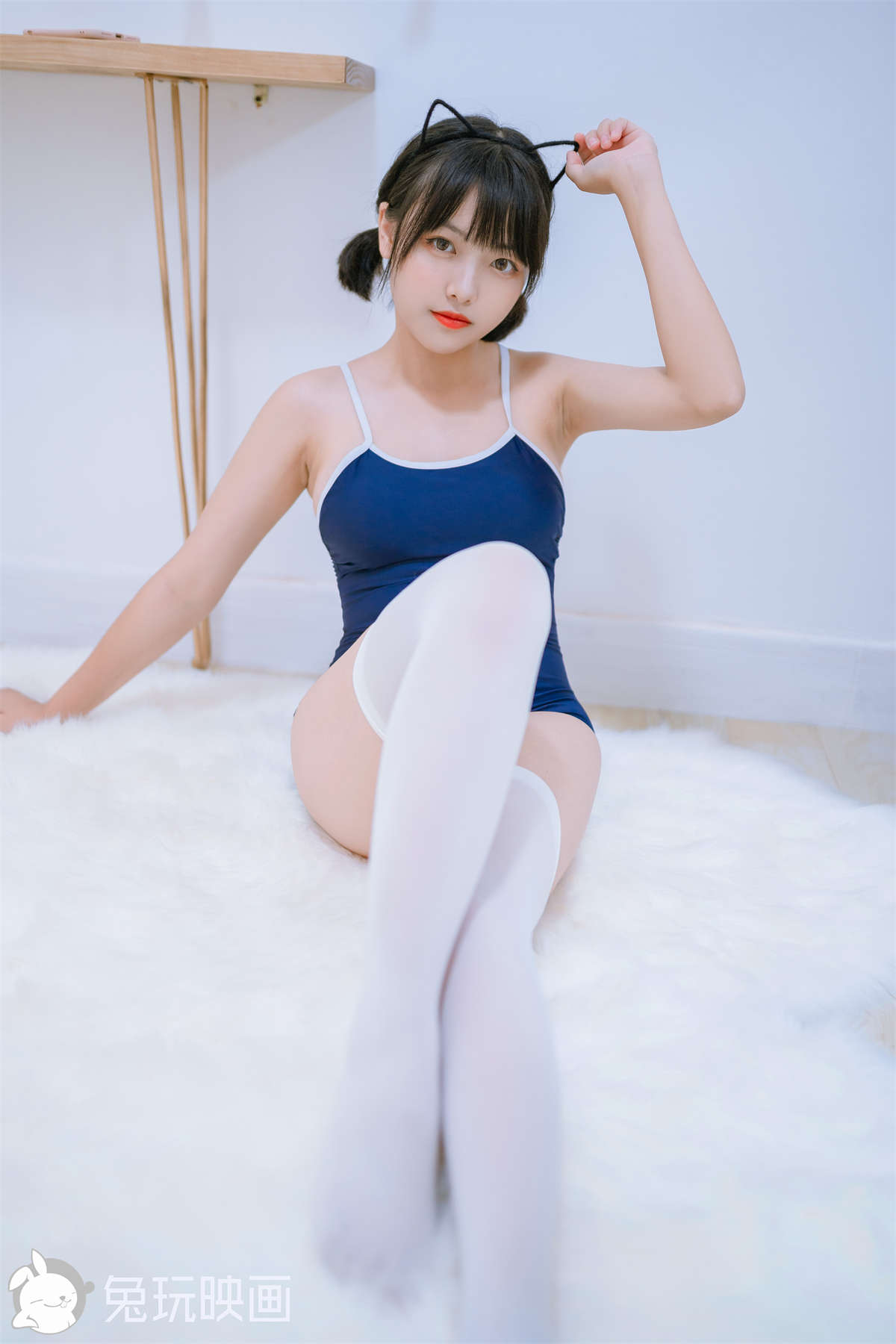 兔玩映画 夏日泳装 VOL.047 猫耳朵-日更街拍