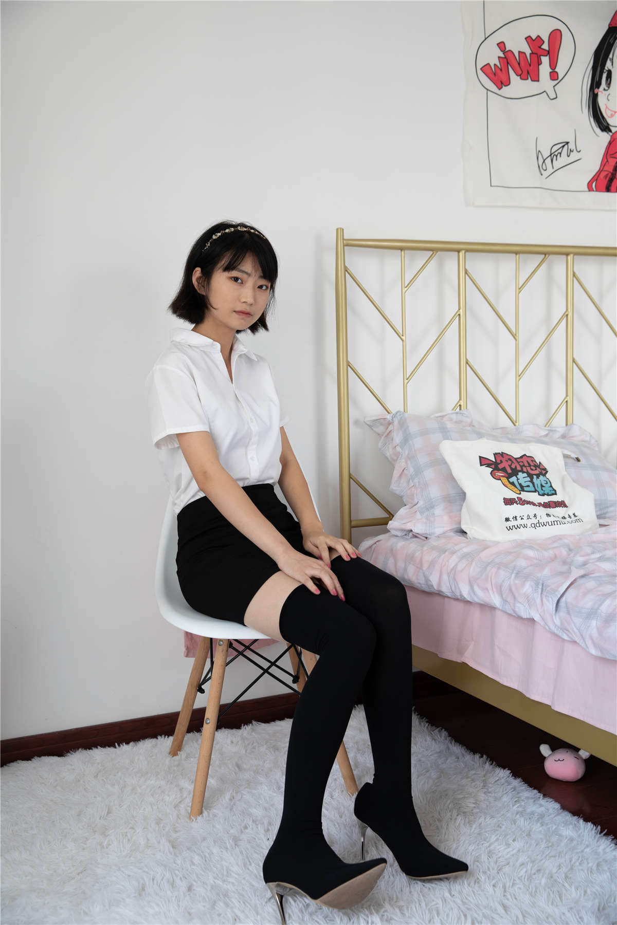 物恋传媒517期：小凌-雪域少女-日更街拍