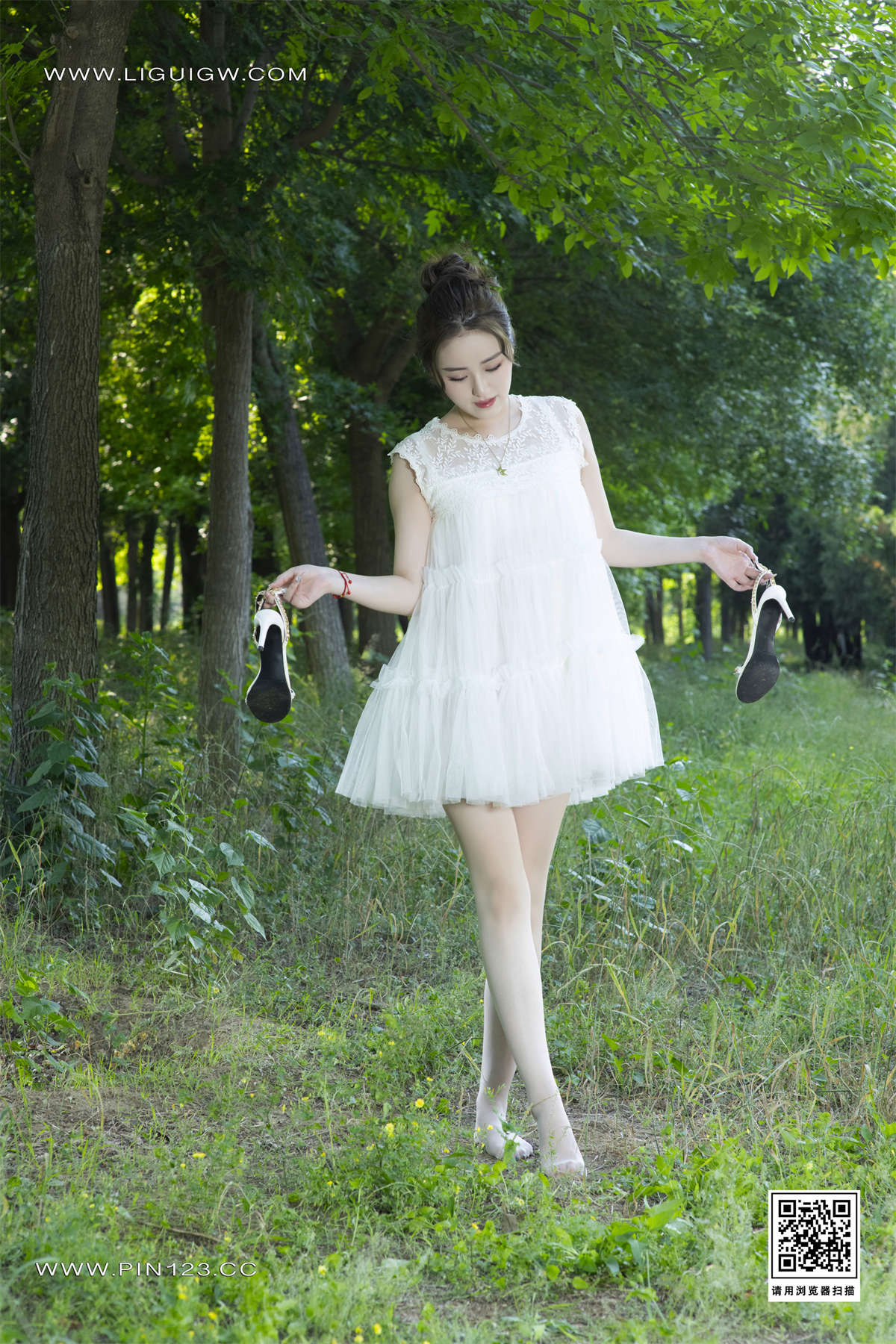 Ligui丽柜 2024.06.17 林中精灵 图图-日更街拍
