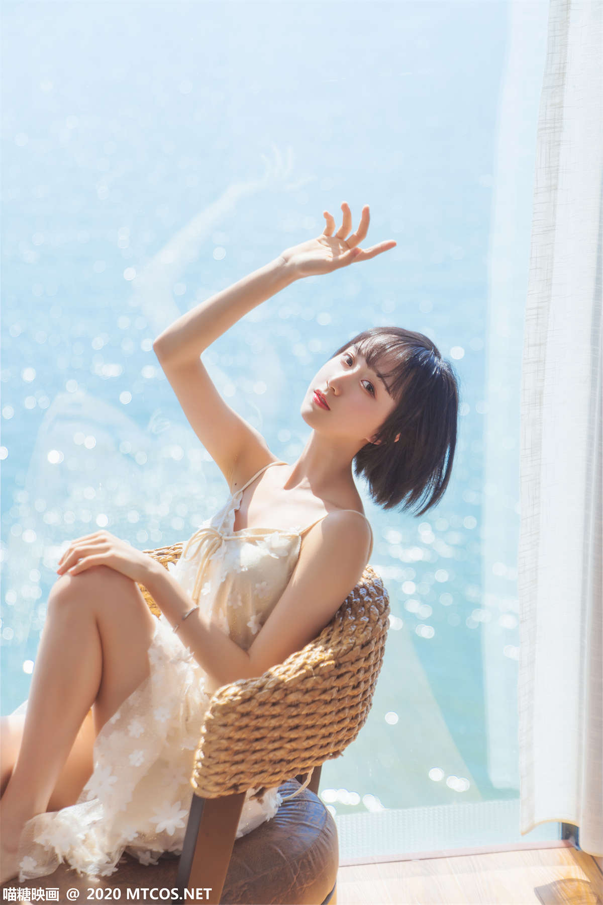 喵糖映画 VOL.201 暖阳的海-日更街拍