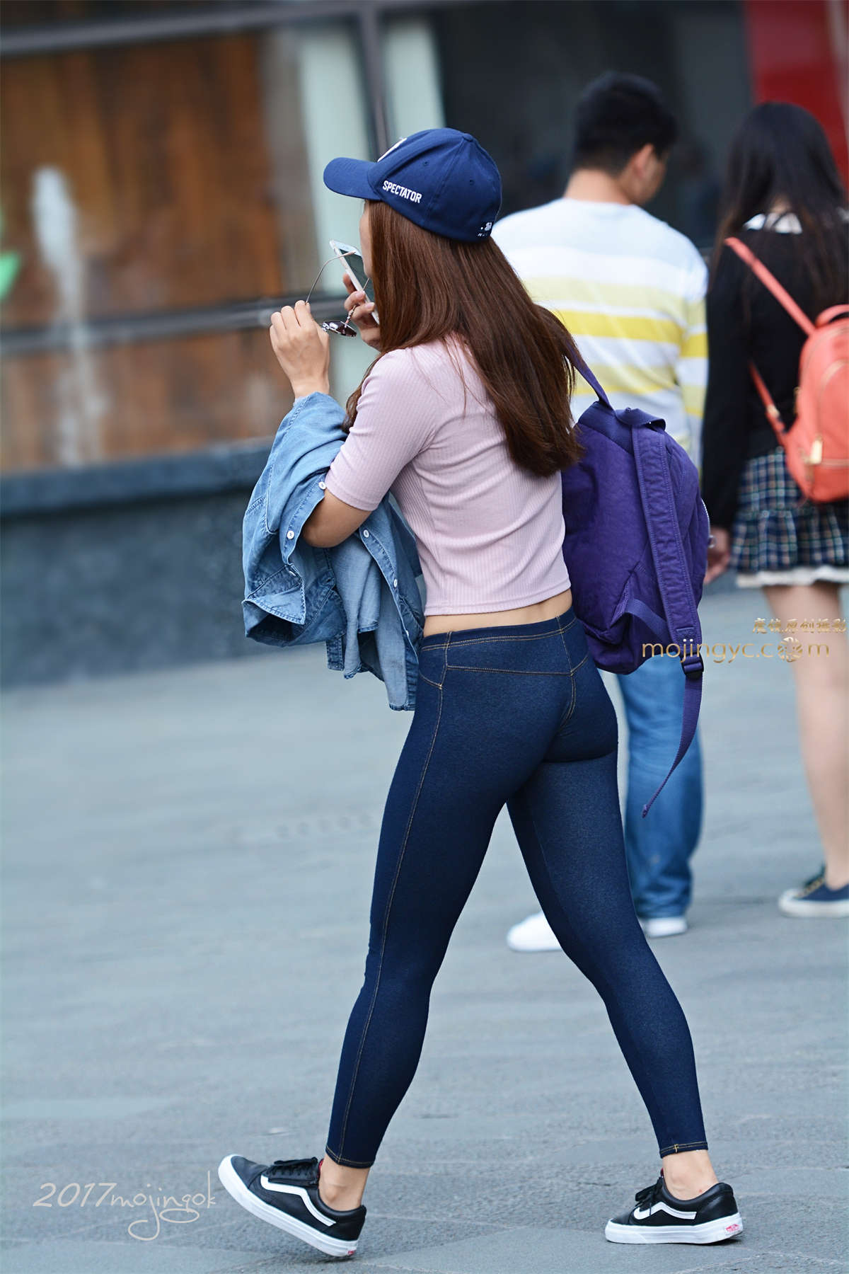 咔喳赛10 一个没追上的极品-日更街拍