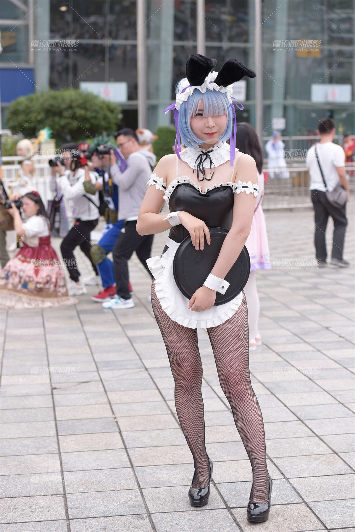 【慕容笙赛贴】兔女郎美女-日更街拍