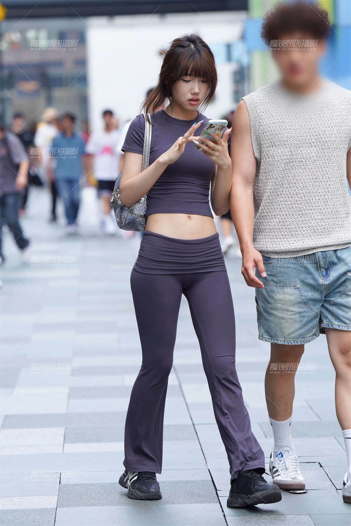 优美的线条-日更街拍