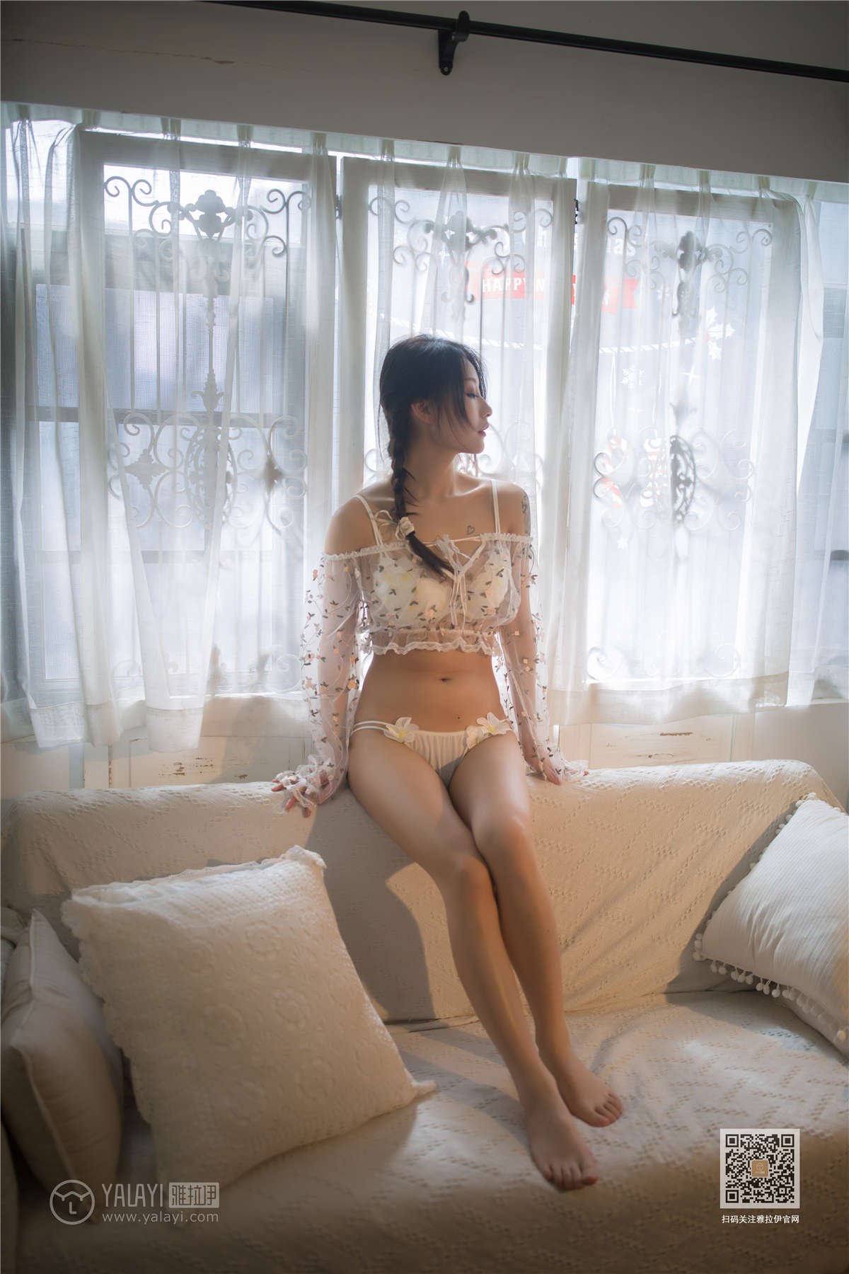 图片[2]-YALAYI雅拉伊 No.658 婉儿 朦胧-日更街拍