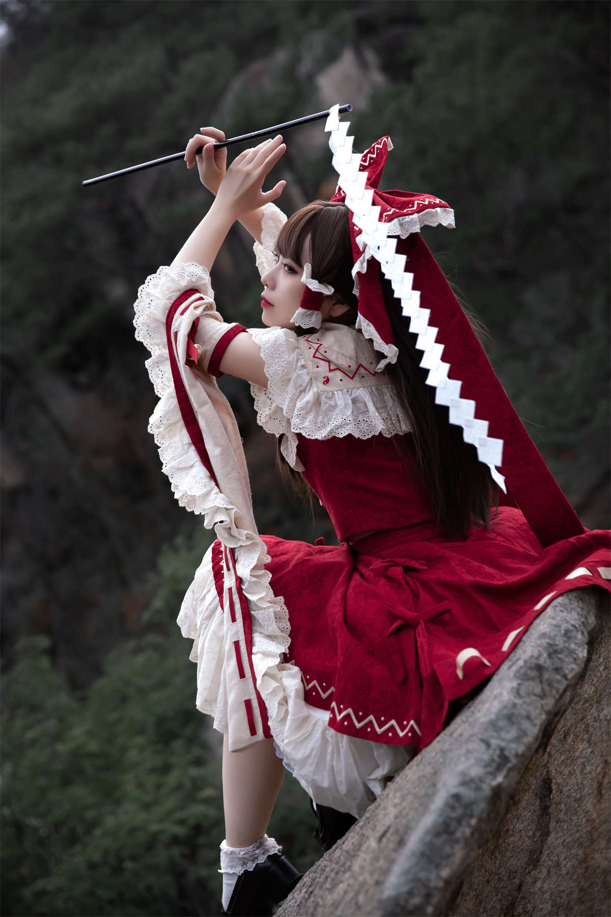 图片[2]-G44不会受伤 NO.29 灵梦-日更街拍