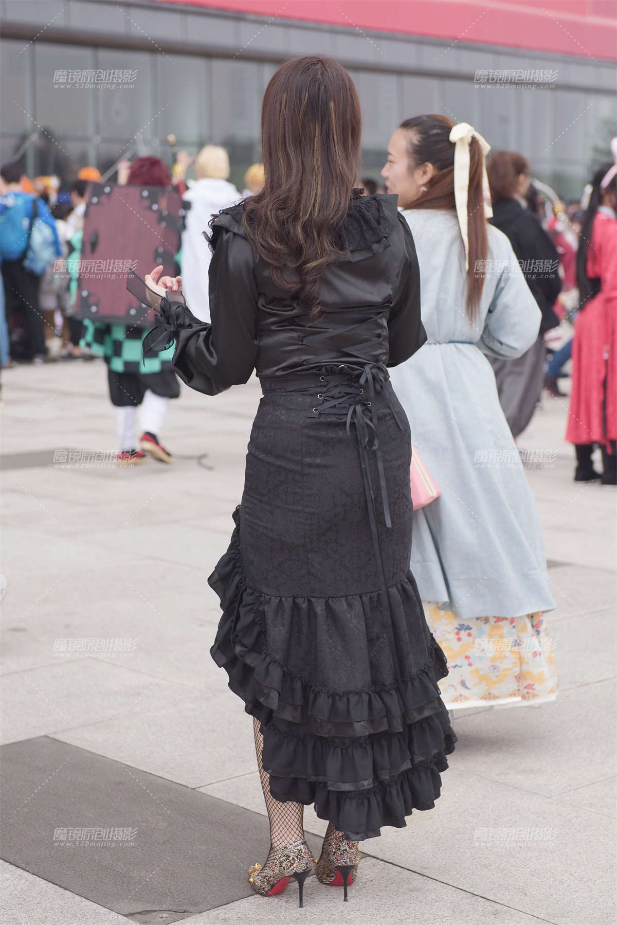 图片[2]-【慕容笙赛贴】网袜高跟__-日更街拍