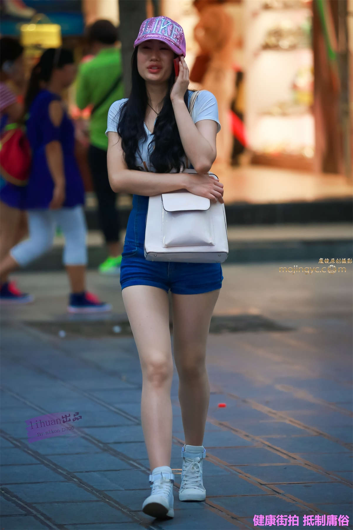 李欢原创-短裤，丰腴（16P）-日更街拍