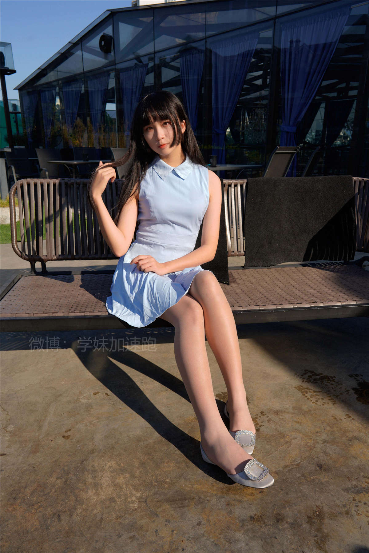 图片[2]-学妹加速跑 No.02 小琪学妹2-日更街拍