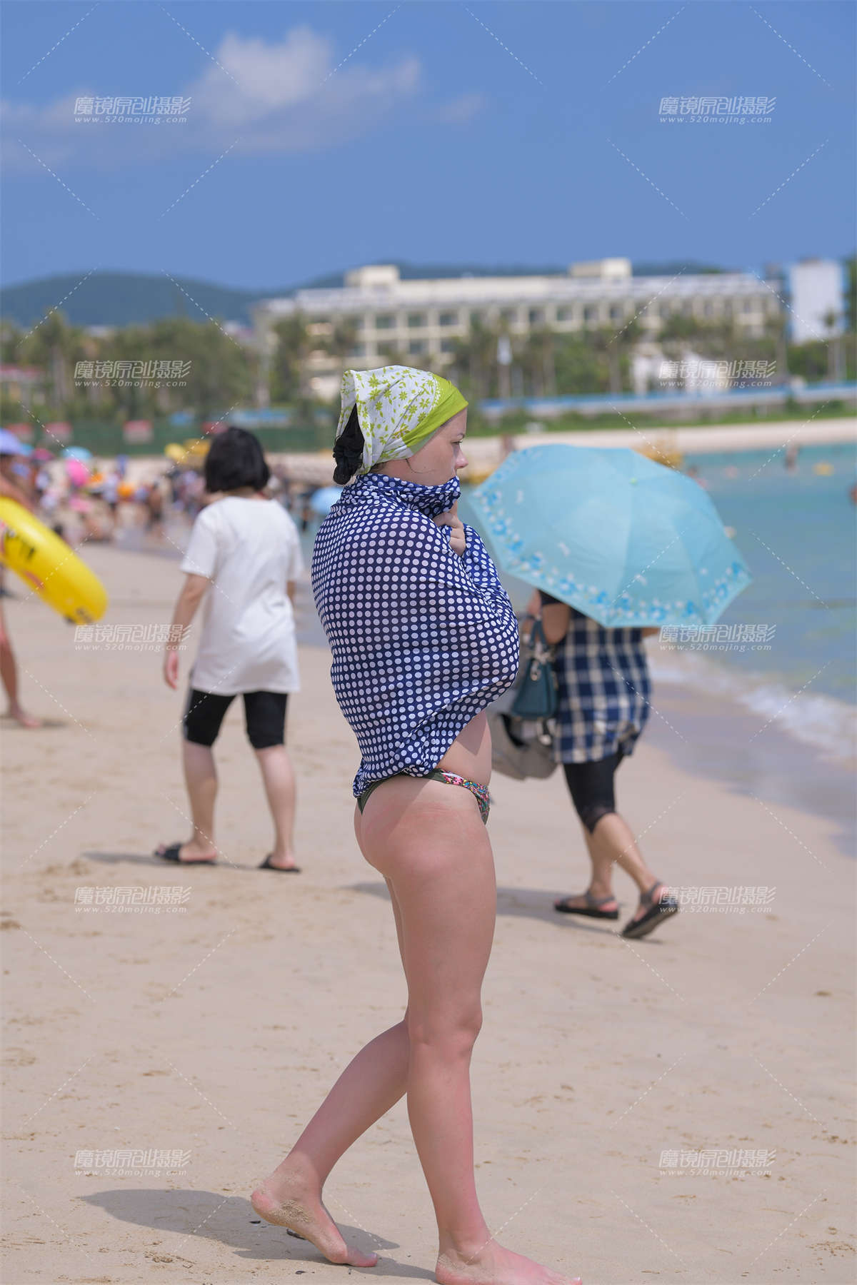 海边的丰腴-日更街拍