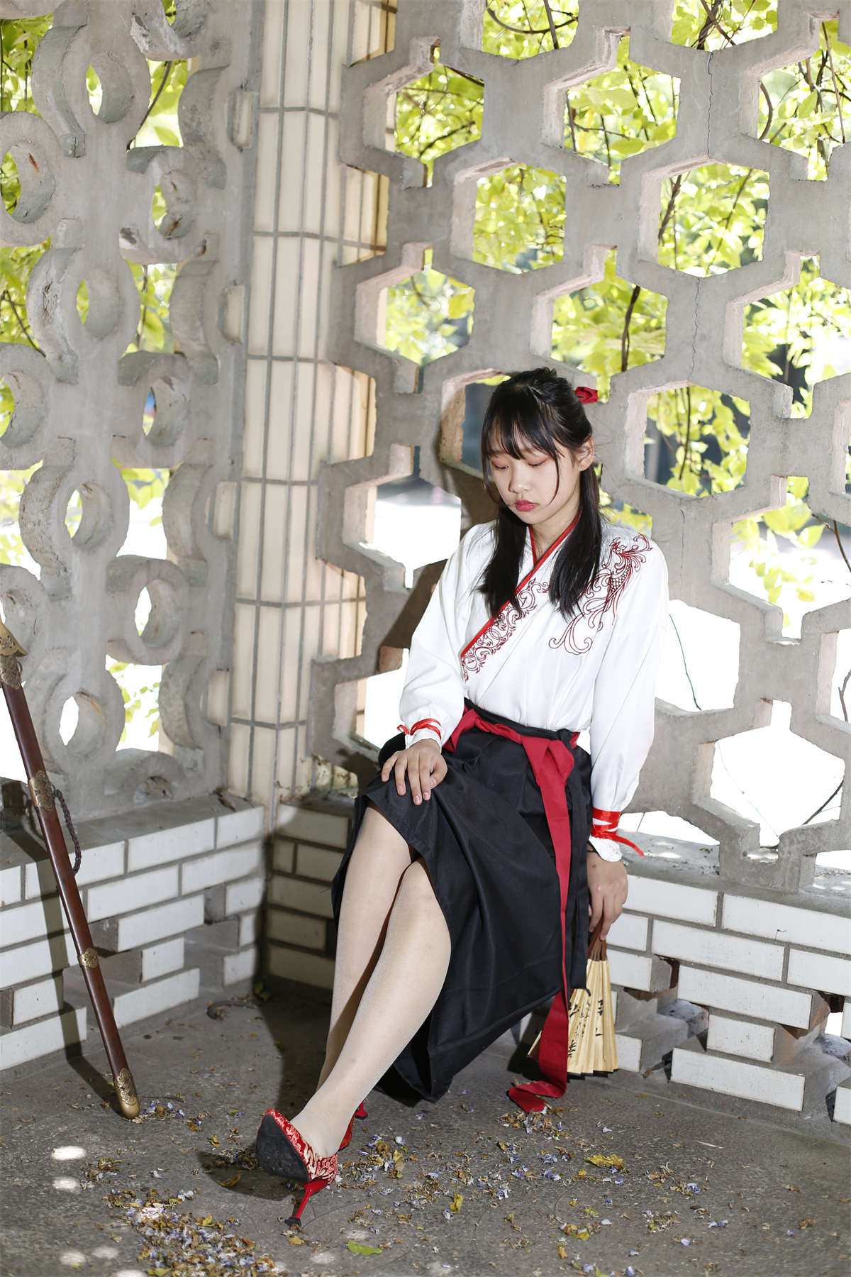 奈丝写真 NO.085 蛋白粉-汉服#侠骨柔情-日更街拍