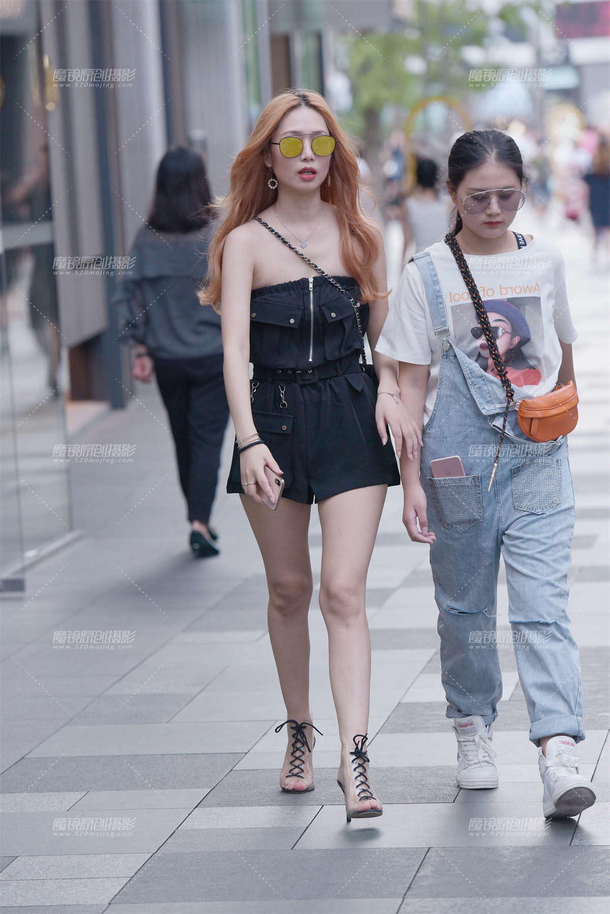 【慕容笙赛贴】金发的美女-日更街拍