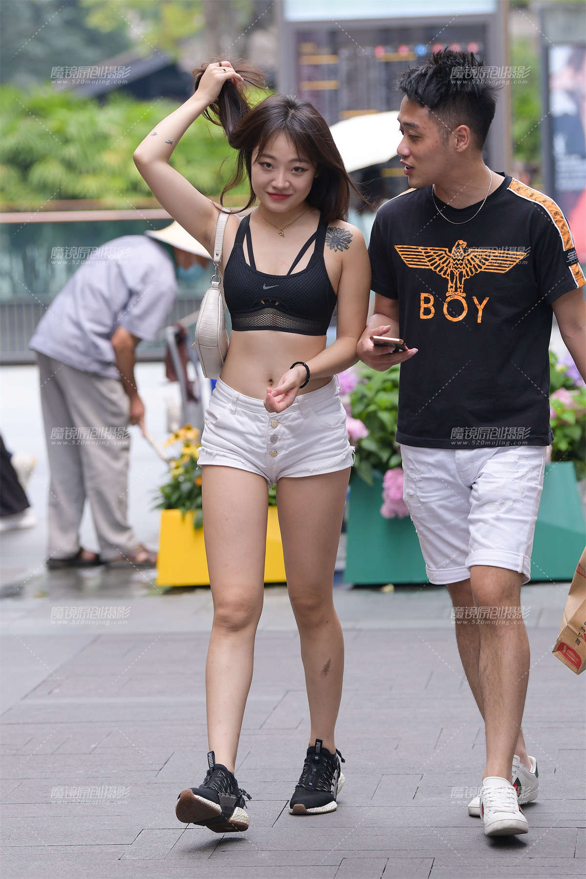 夏日清凉套装-日更街拍