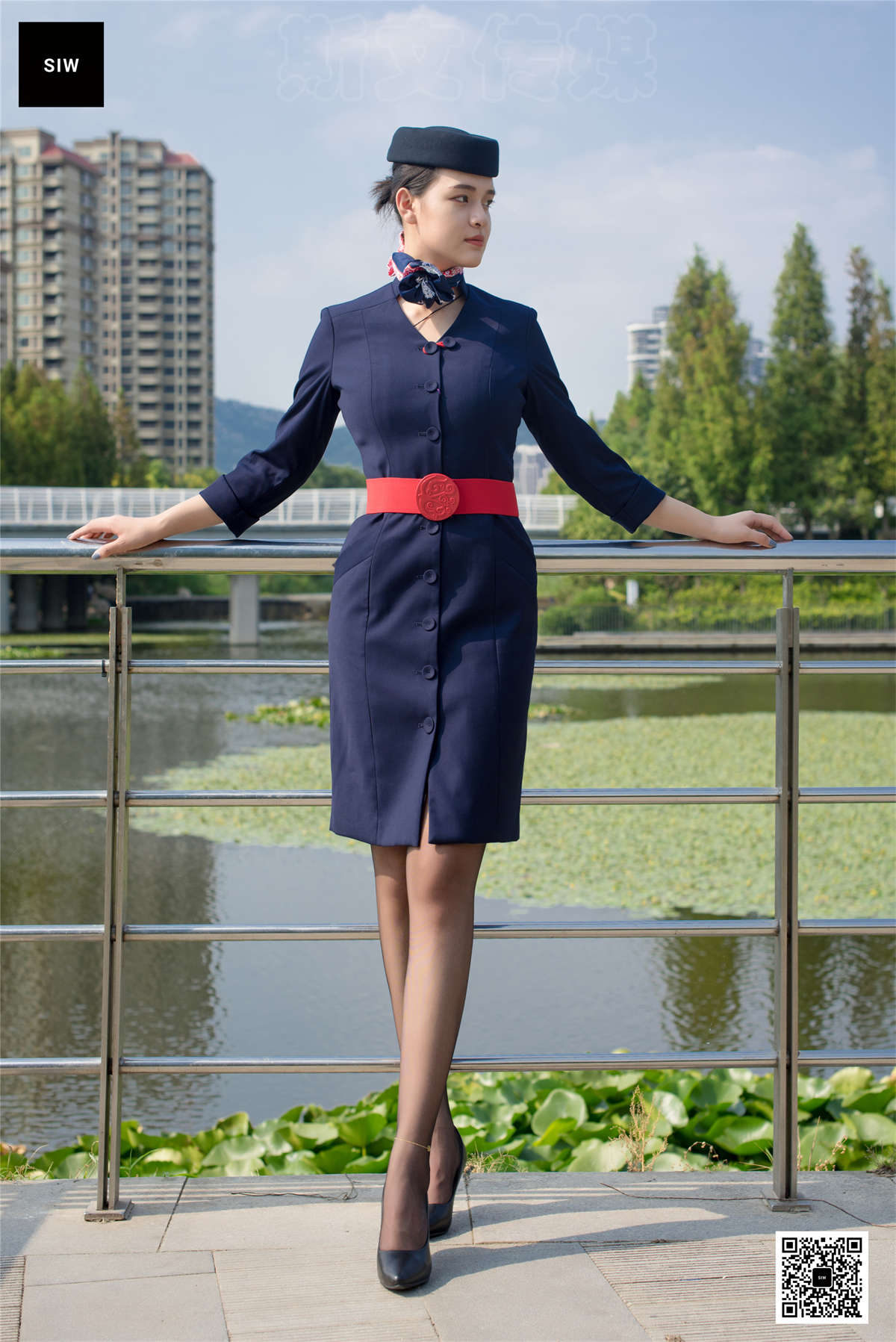 图片[2]-SIW斯文传媒 VOL.051 欧范空姐 思琪-日更街拍