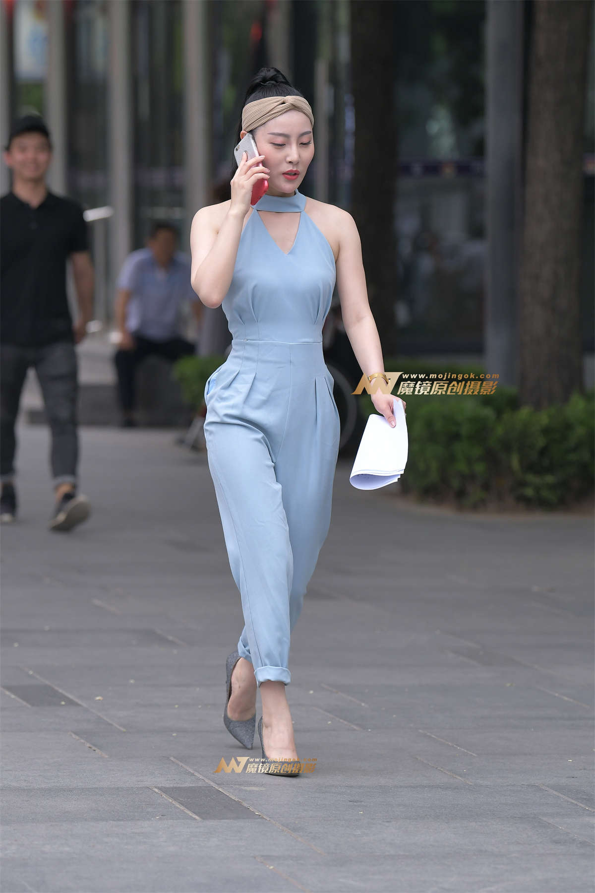 【红石赛帖】时尚气质美女-日更街拍