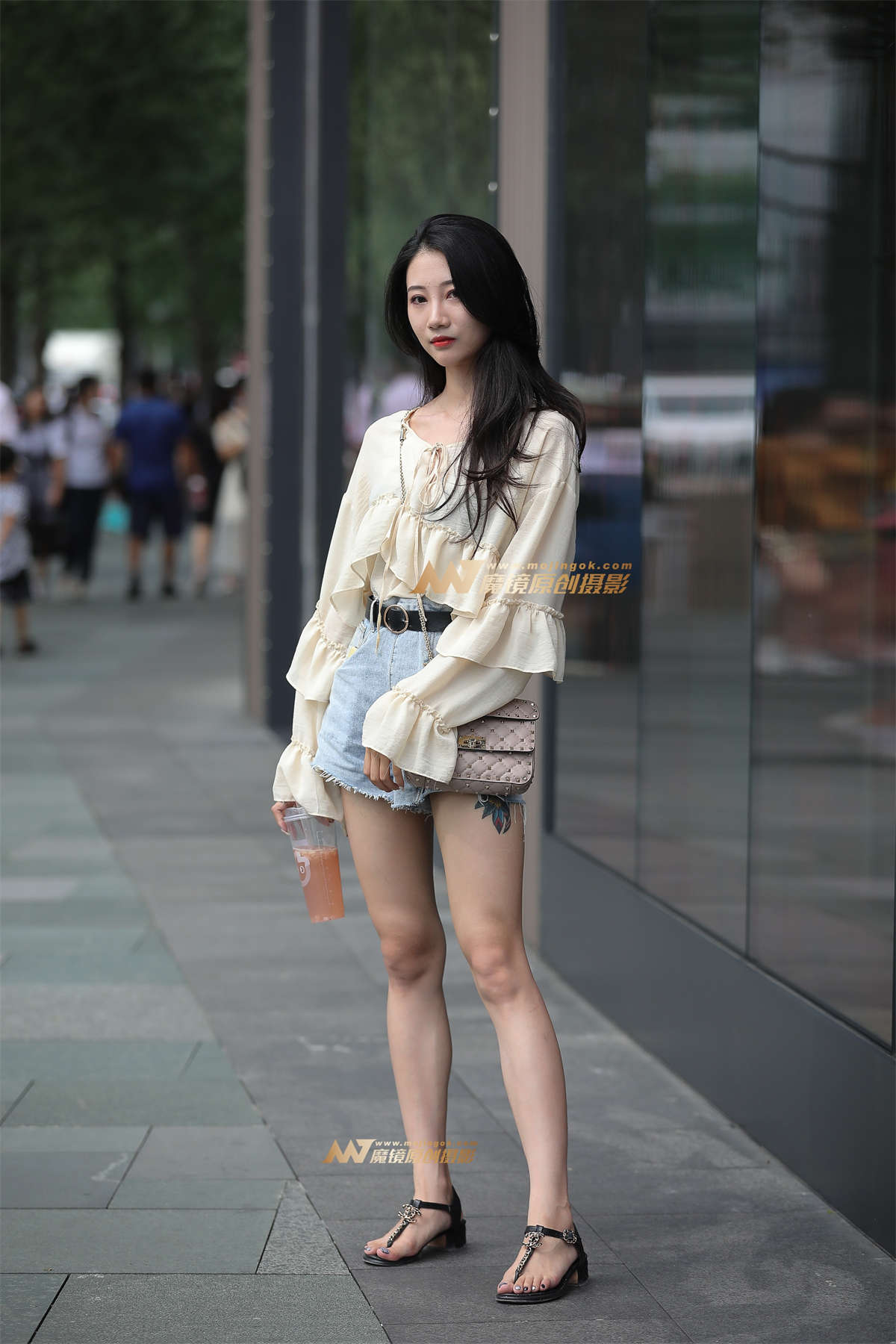 【凯恩赛贴】恬静清纯美女-日更街拍