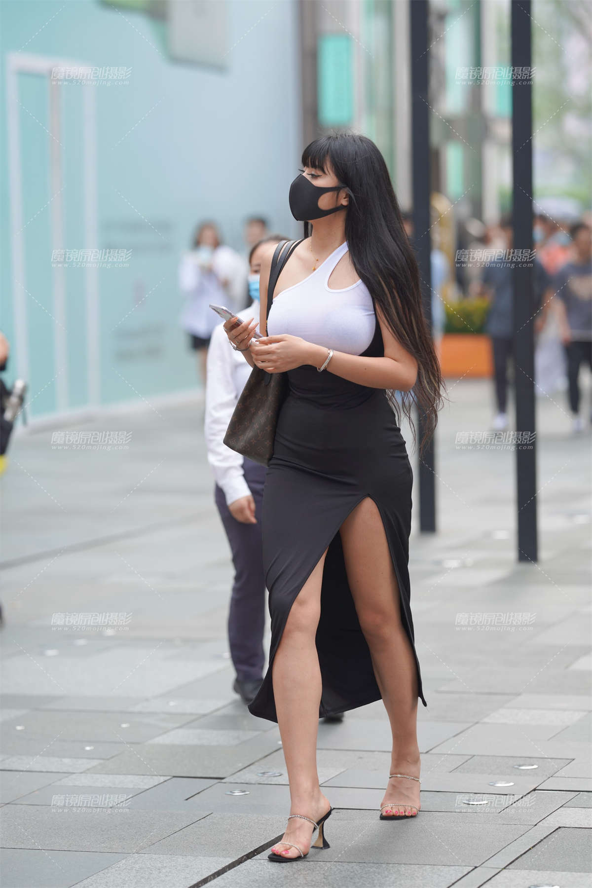 高挑长腿-日更街拍