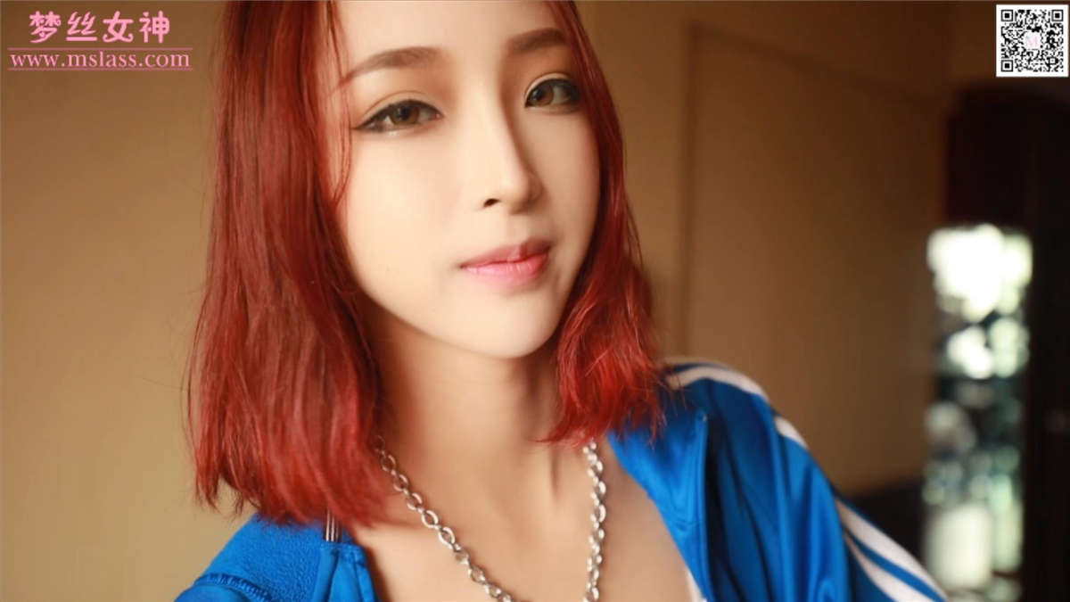 图片[2]-2019.10.12 乔儿 校服蓝色黑丝版-日更街拍