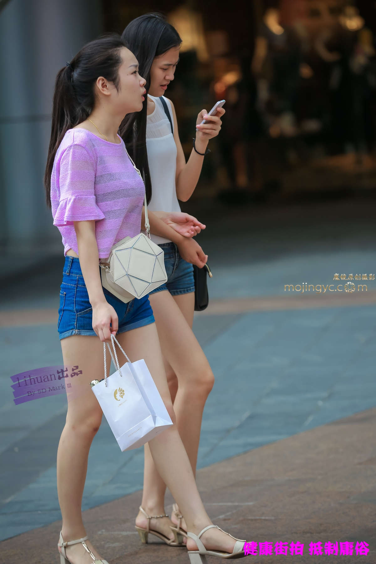 李欢原创-短裤，高挑（14P）-日更街拍