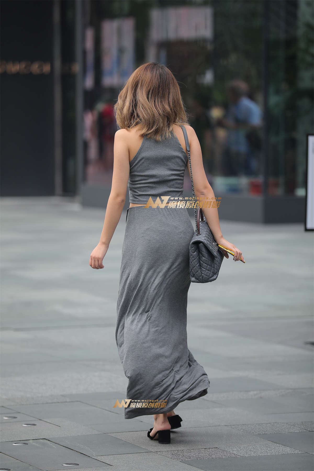 图片[2]-【凯恩赛贴】优雅多姿的长裙美女-日更街拍