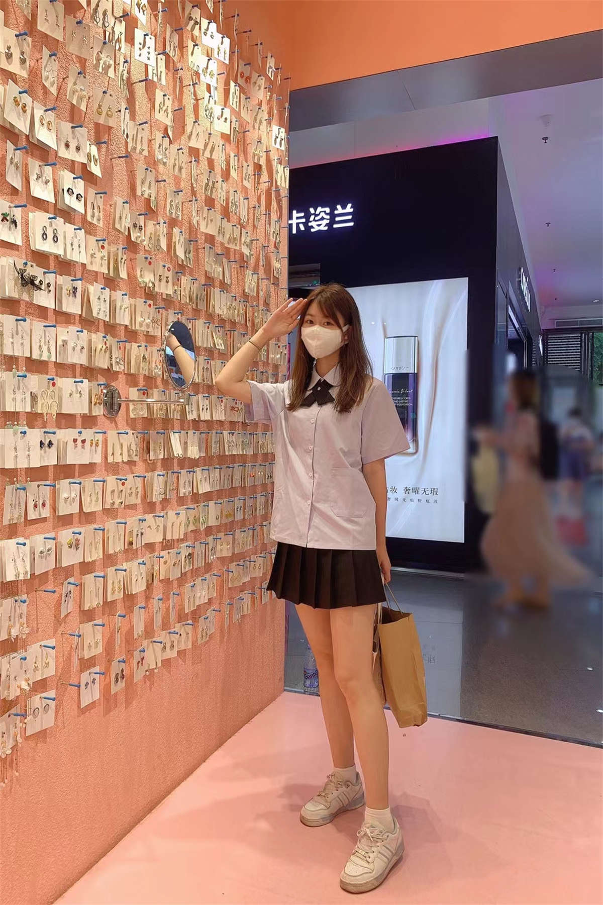 鱼鱼足影No.071 日本学妹38码-日更街拍