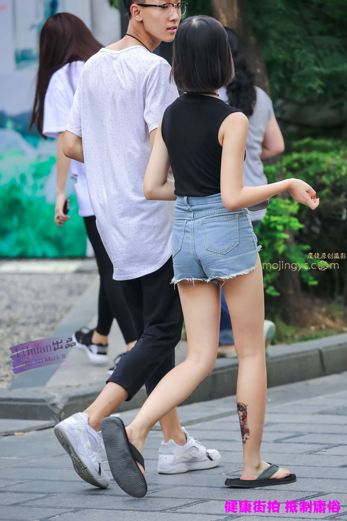 图片[2]-李欢原创-短裤，萝莉（12P）-日更街拍