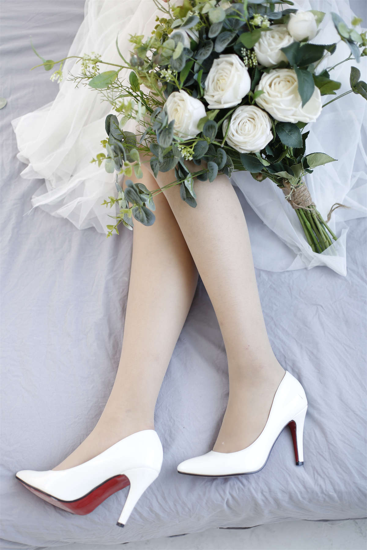 奈丝写真 NO.089 蛋白粉-轻透纱裙-日更街拍