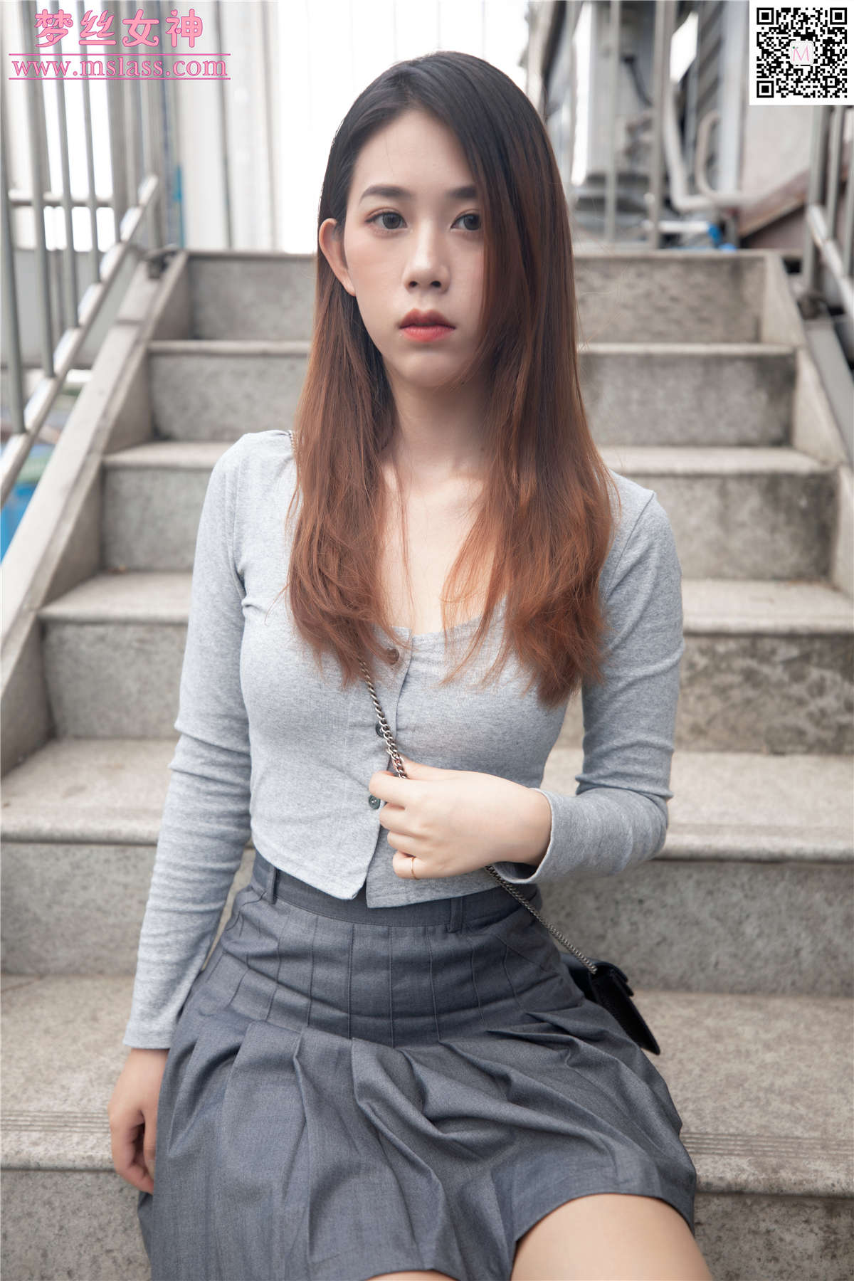 图片[2]-2019.10.14 夏素 妙龄少女-日更街拍