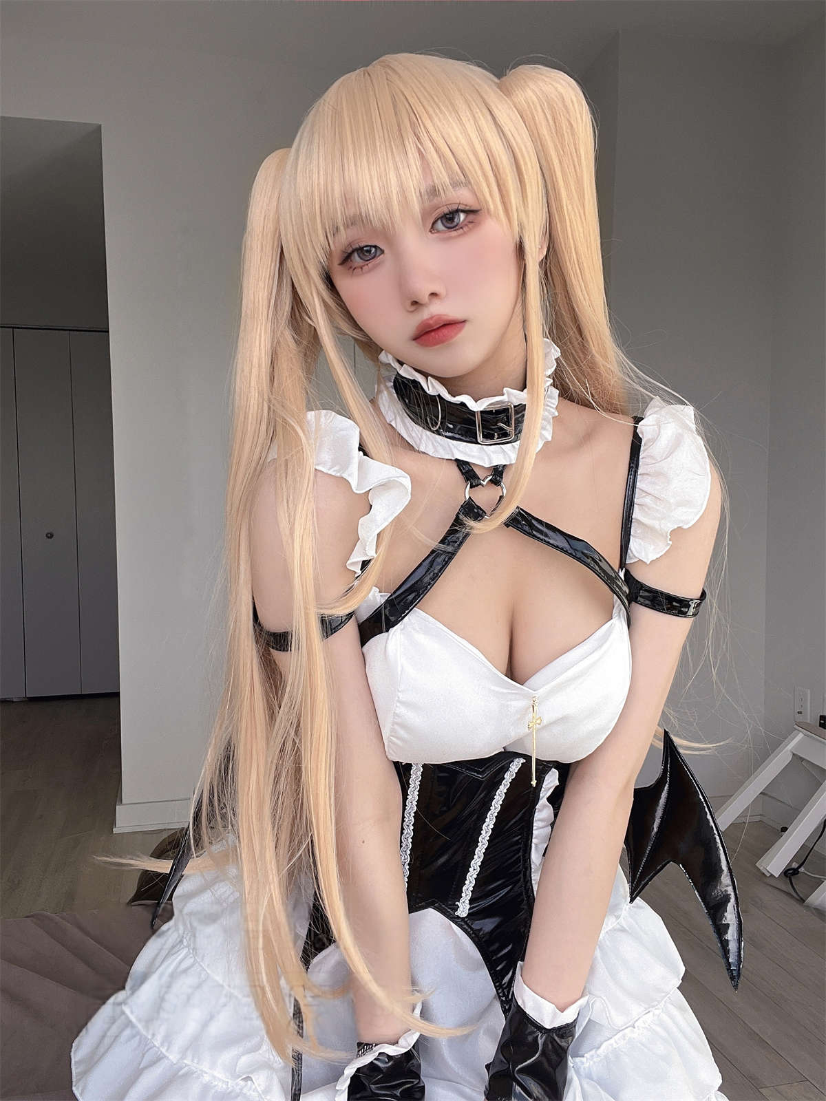 图片[2]-果咩酱w NO.046 万圣节 小恶魔-日更街拍